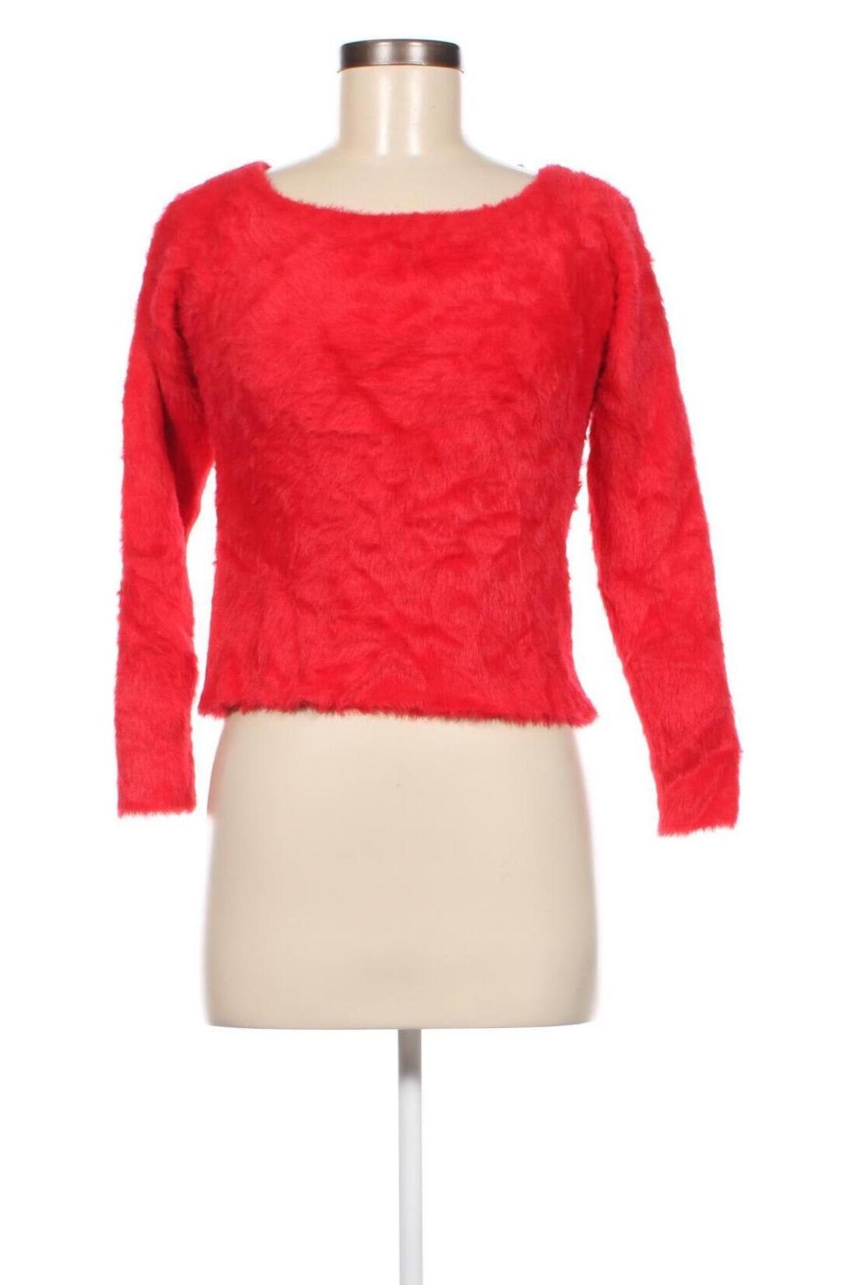 Pulover de femei H&M Divided, Mărime L, Culoare Roșu, Preț 12,40 Lei