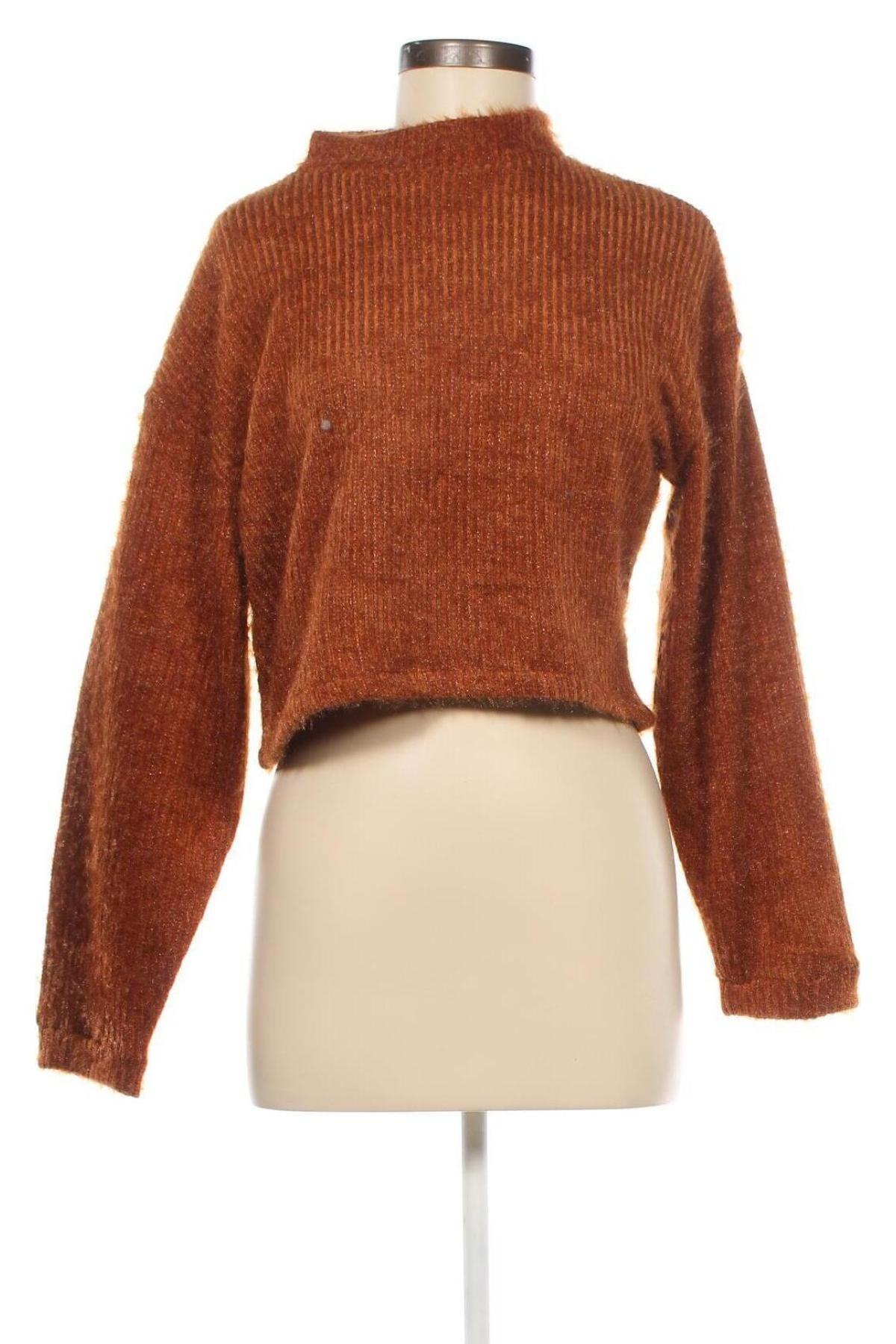 Дамски пуловер Haily`s, Размер M, Цвят Кафяв, Цена 10,44 лв.