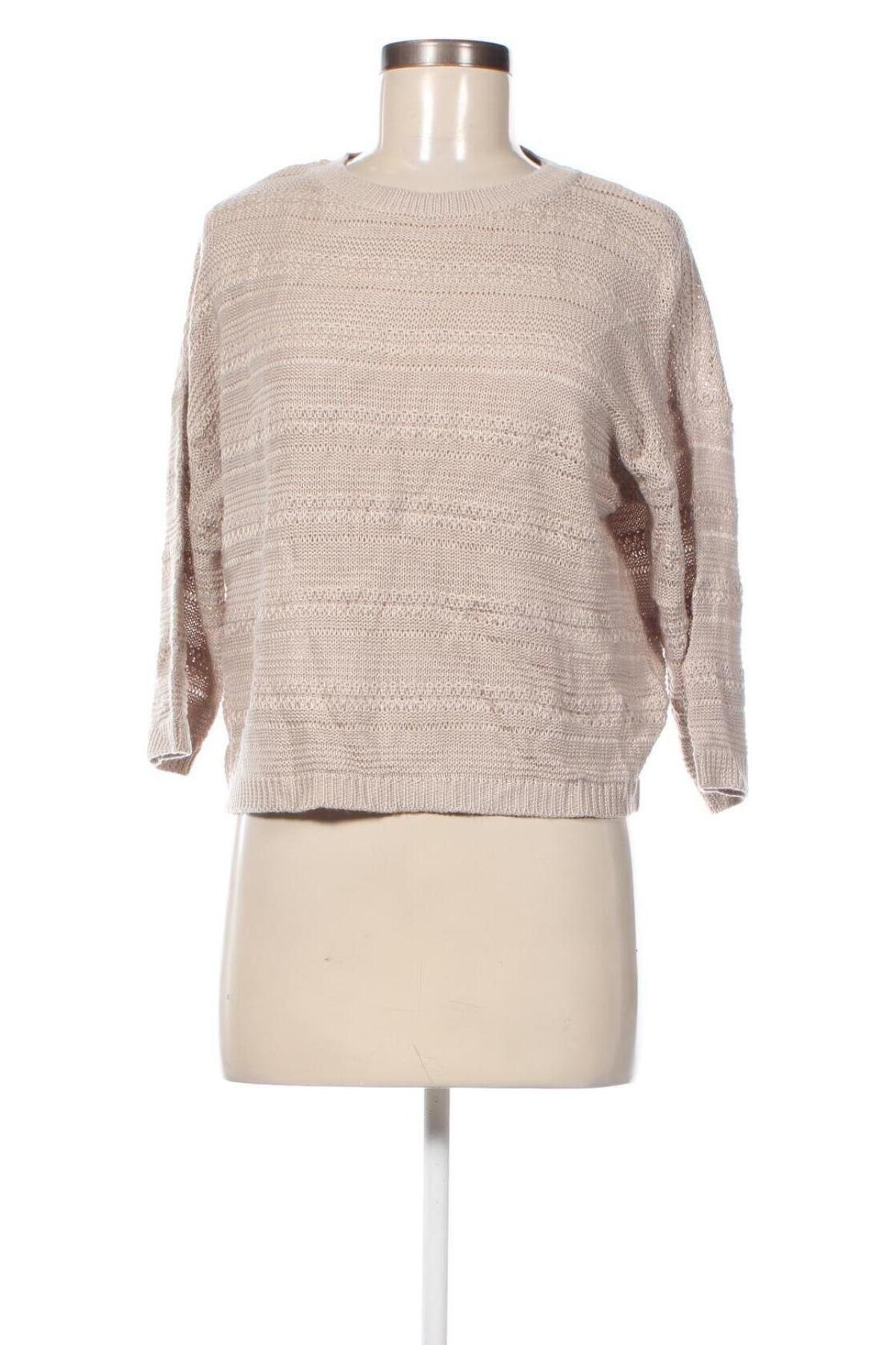 Дамски пуловер Jacqueline De Yong, Размер S, Цвят Бежов, Цена 7,25 лв.