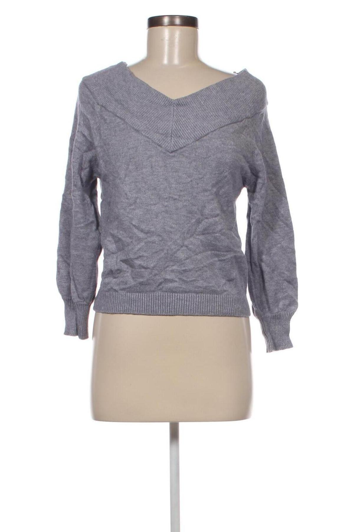 Γυναικείο πουλόβερ Jacqueline De Yong, Μέγεθος S, Χρώμα Γκρί, Τιμή 2,69 €