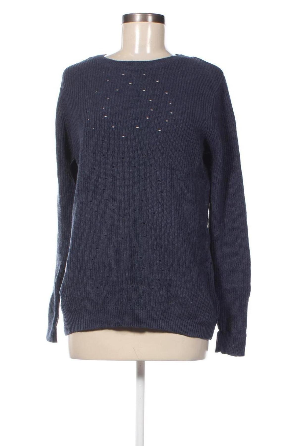 Дамски пуловер Janina, Размер L, Цвят Син, Цена 7,25 лв.