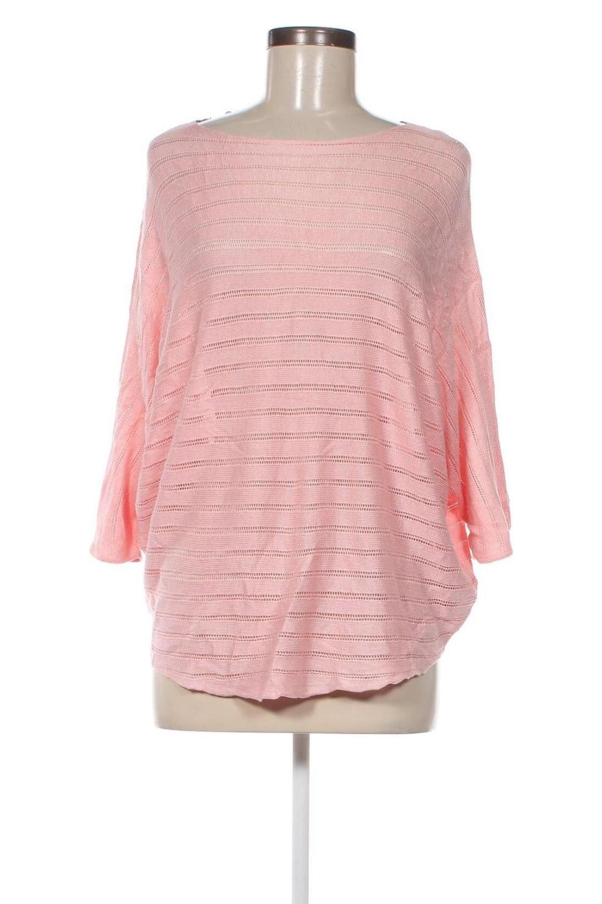 Γυναικείο πουλόβερ Jean Pascale, Μέγεθος M, Χρώμα Ρόζ , Τιμή 3,23 €