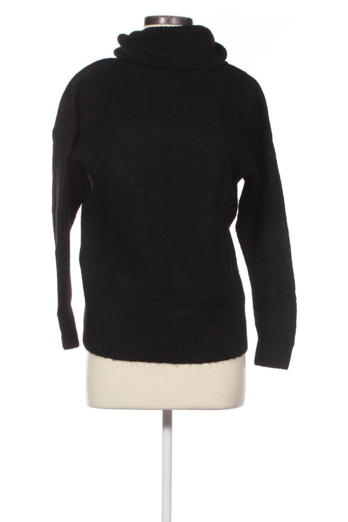 Дамски пуловер Kiabi, Размер XS, Цвят Черен, Цена 6,09 лв.