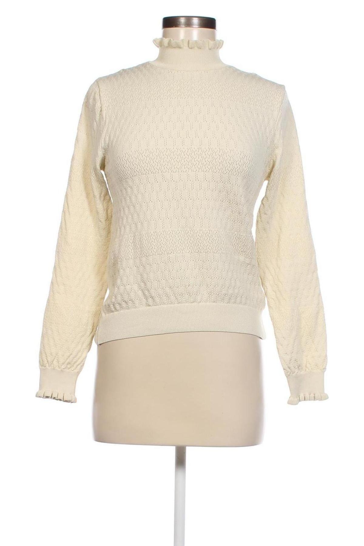 Дамски пуловер Koton, Размер M, Цвят Екрю, Цена 7,25 лв.