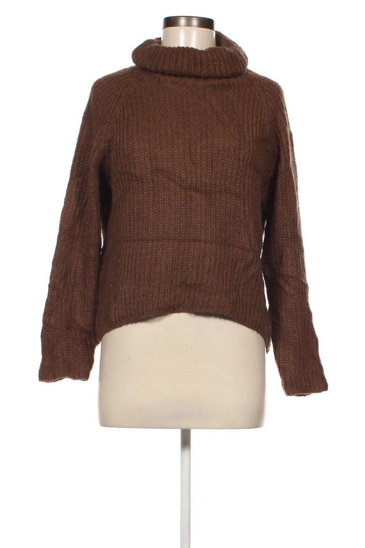 Γυναικείο πουλόβερ La Fee Maraboutee, Μέγεθος S, Χρώμα Καφέ, Τιμή 9,53 €