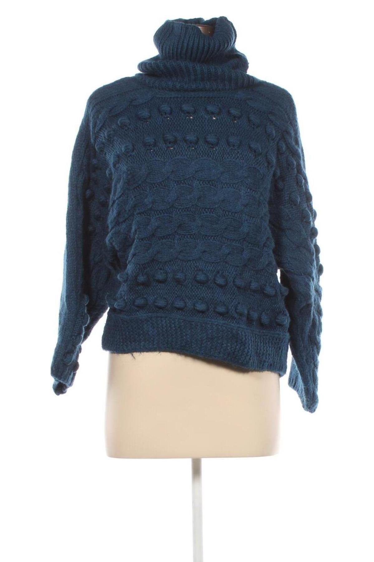 Γυναικείο πουλόβερ Marks & Spencer, Μέγεθος S, Χρώμα Μπλέ, Τιμή 3,46 €