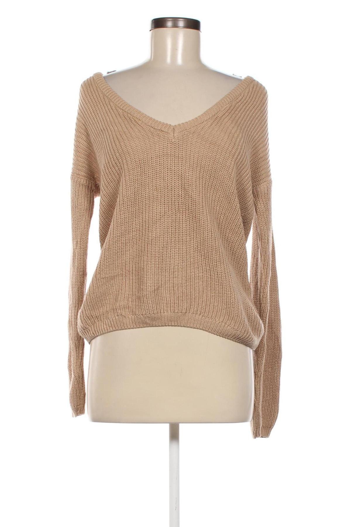 Damenpullover NA-KD, Größe XS, Farbe Beige, Preis € 2,62