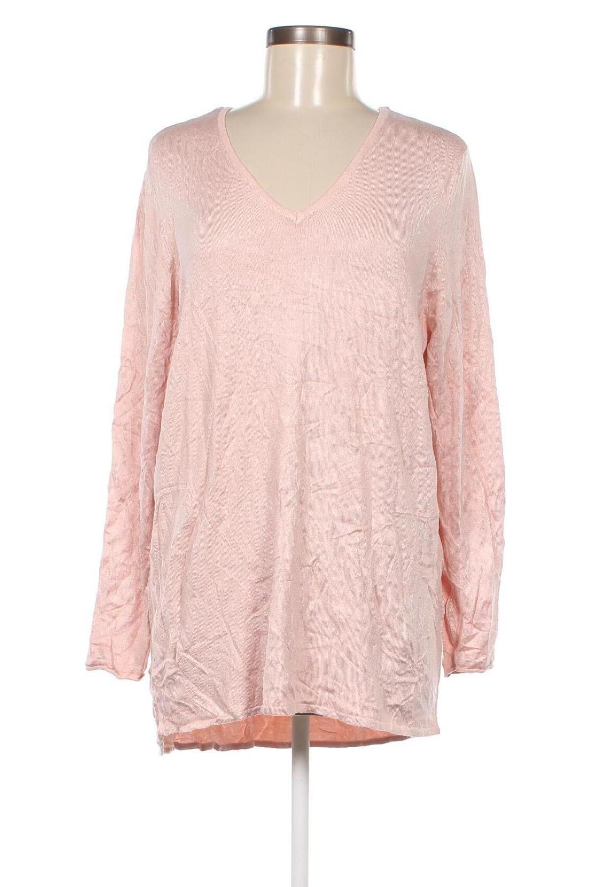Γυναικείο πουλόβερ ONLY Carmakoma, Μέγεθος S, Χρώμα Ρόζ , Τιμή 3,71 €