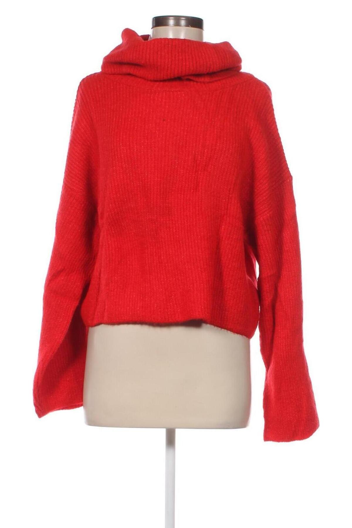 Дамски пуловер Primark, Размер L, Цвят Червен, Цена 6,38 лв.