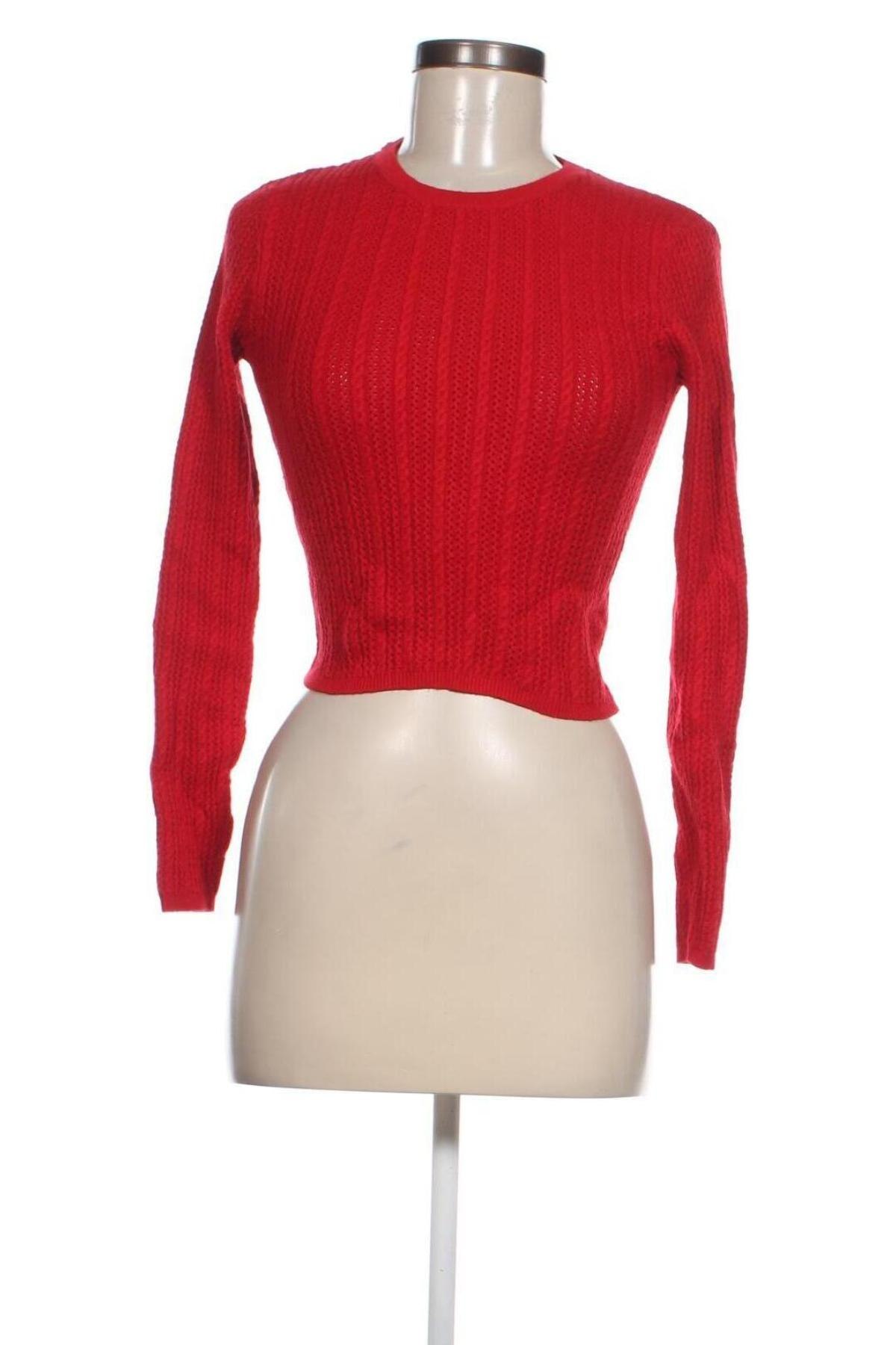 Damenpullover Pull&Bear, Größe M, Farbe Rot, Preis € 2,83