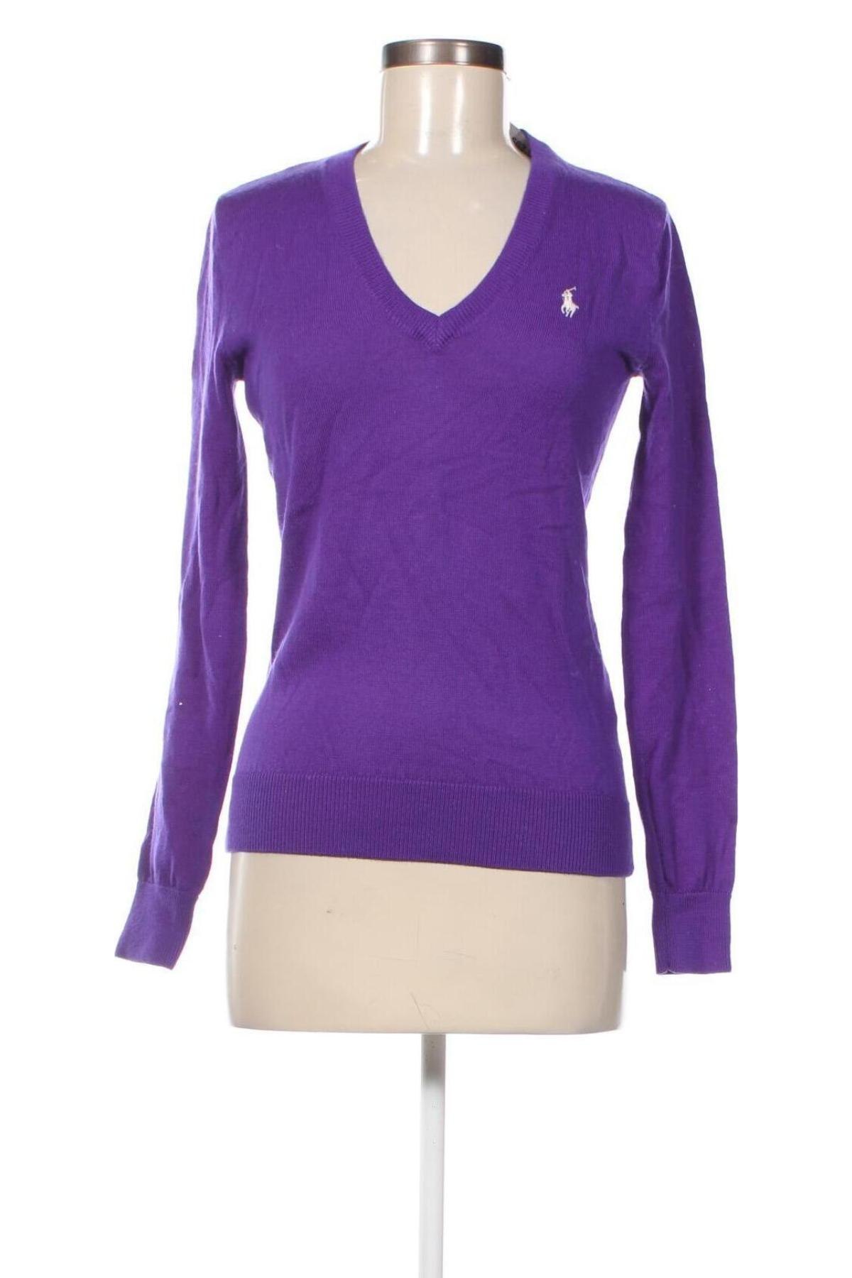 Дамски пуловер Ralph Lauren, Размер S, Цвят Лилав, Цена 98,00 лв.