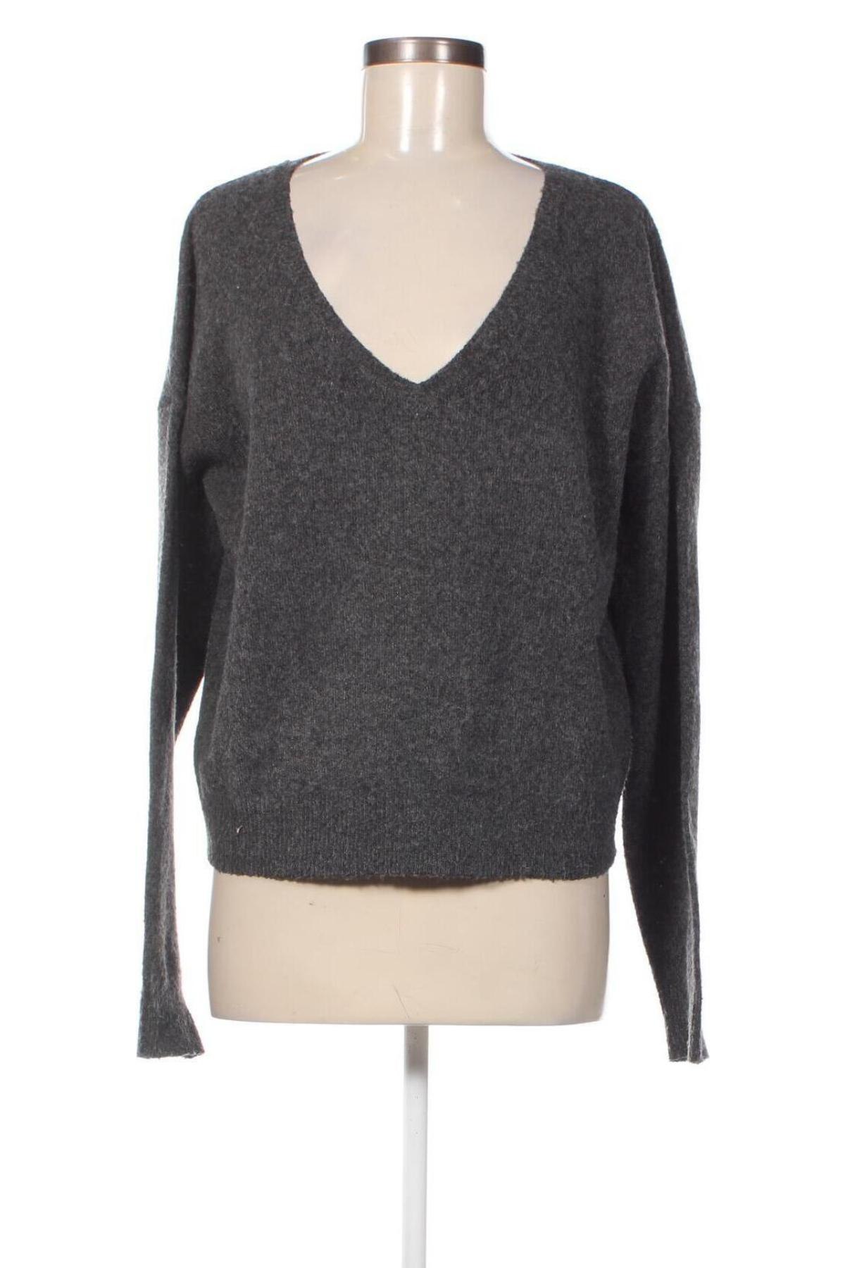 Дамски пуловер Review, Размер XS, Цвят Сив, Цена 21,75 лв.