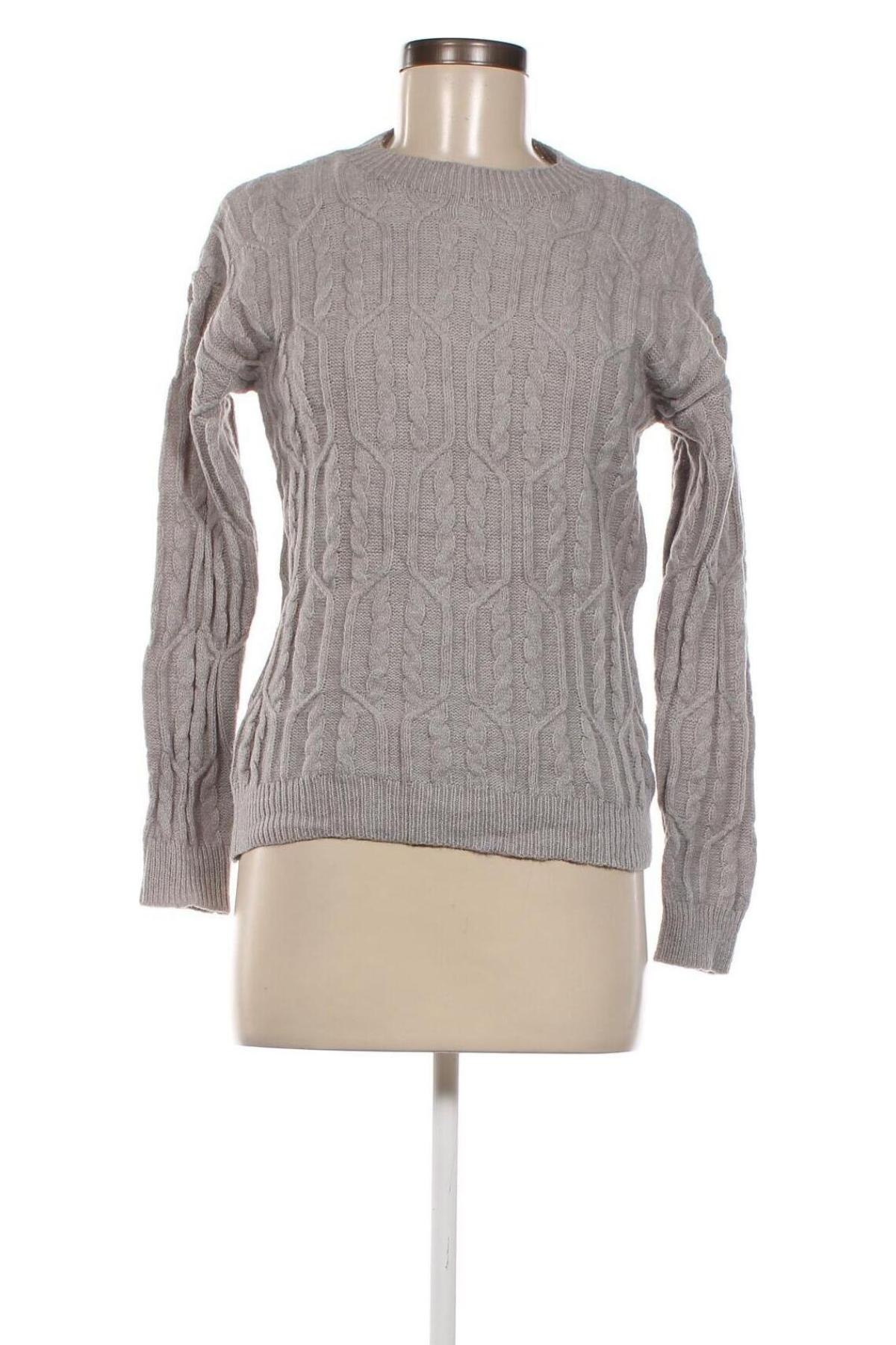 Дамски пуловер Sheinside, Размер S, Цвят Сив, Цена 7,25 лв.