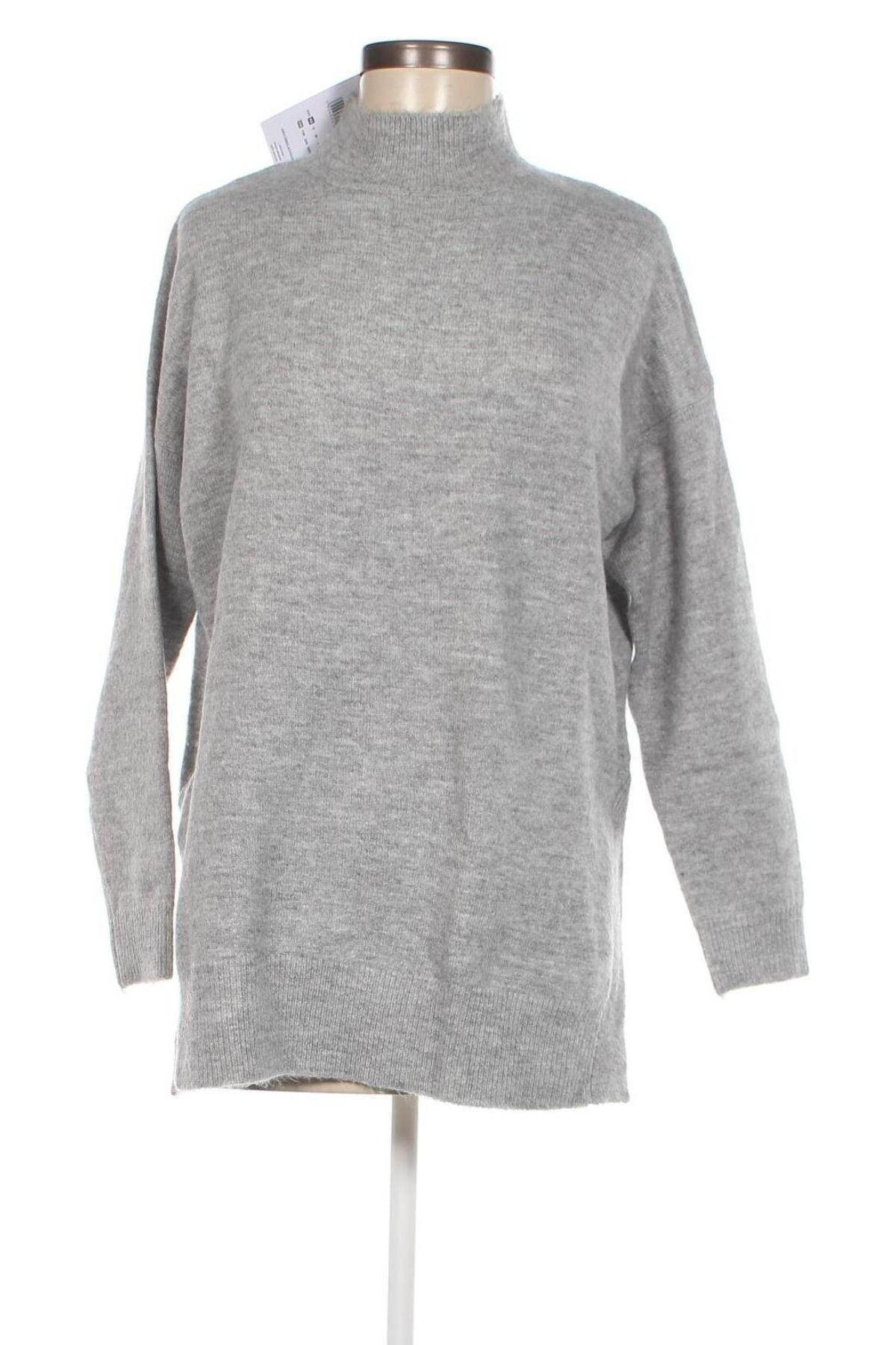 Дамски пуловер Sinsay, Размер XS, Цвят Сив, Цена 13,80 лв.