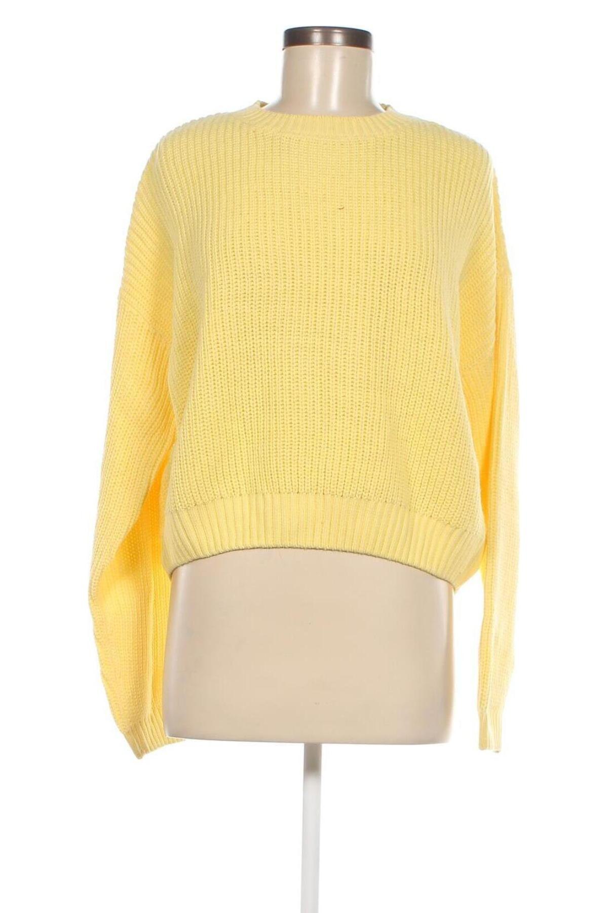 Γυναικείο πουλόβερ Sinsay, Μέγεθος XL, Χρώμα Κίτρινο, Τιμή 7,11 €