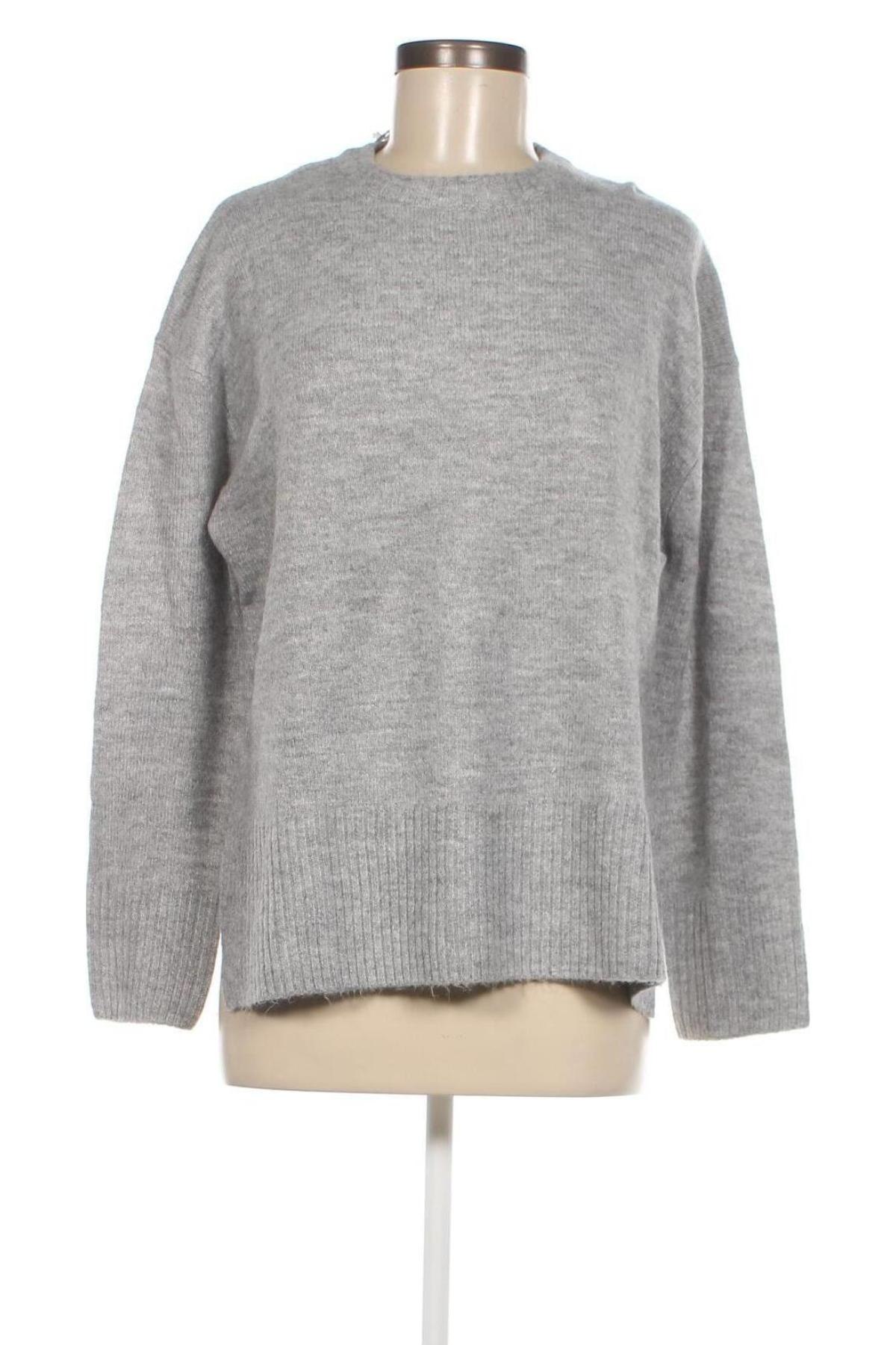 Дамски пуловер Sinsay, Размер S, Цвят Сив, Цена 9,20 лв.