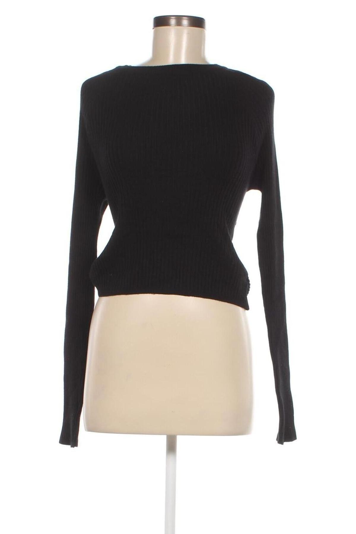 Дамски пуловер Sinsay, Размер XL, Цвят Черен, Цена 9,66 лв.