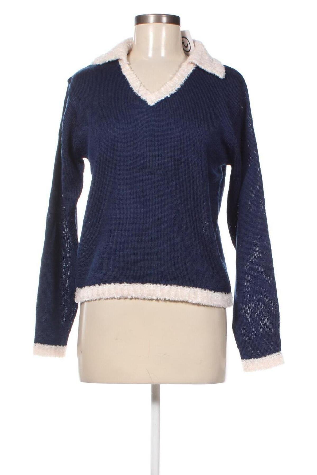Дамски пуловер Suchita, Размер S, Цвят Син, Цена 8,28 лв.