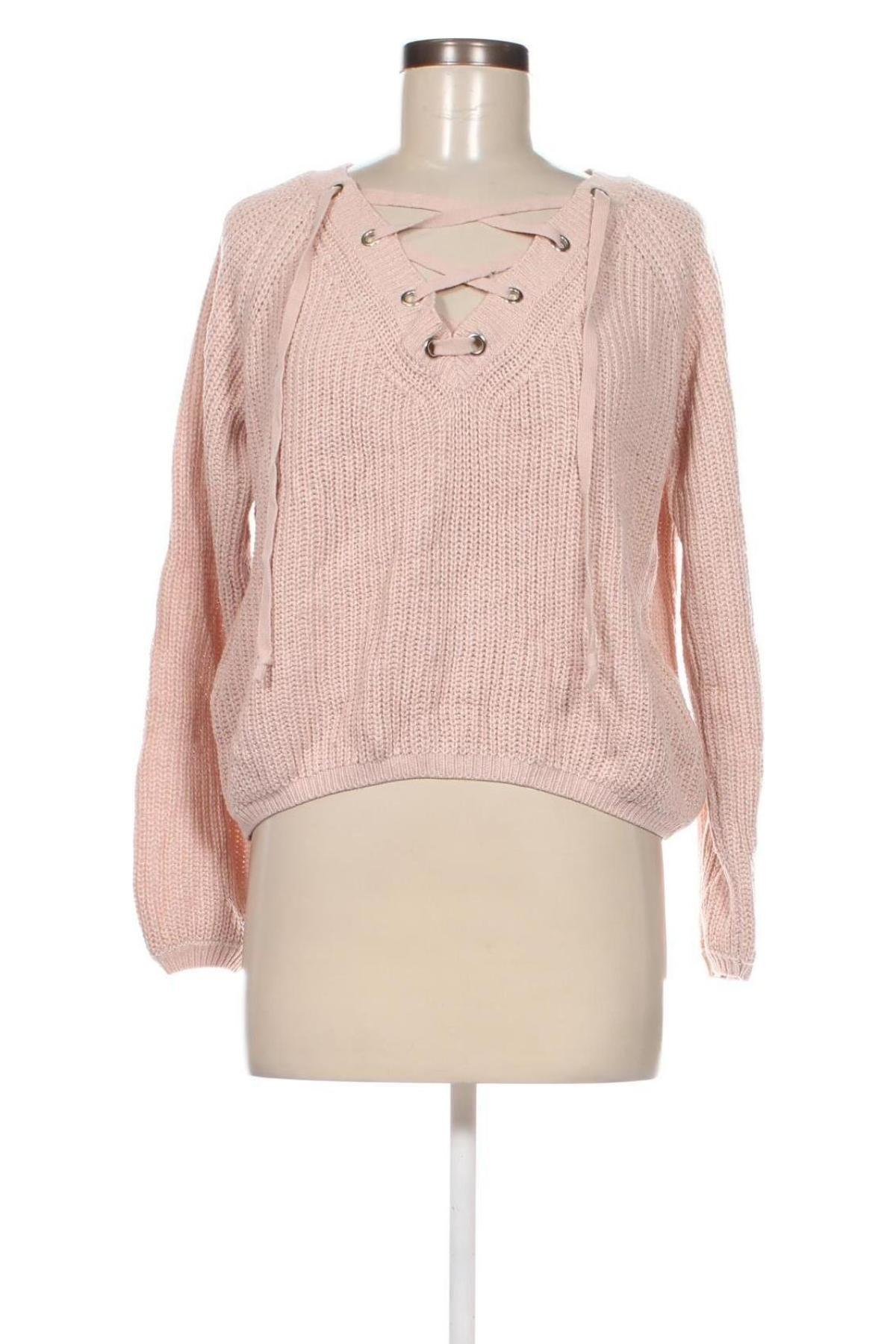 Дамски пуловер Tally Weijl, Размер S, Цвят Розов, Цена 8,70 лв.