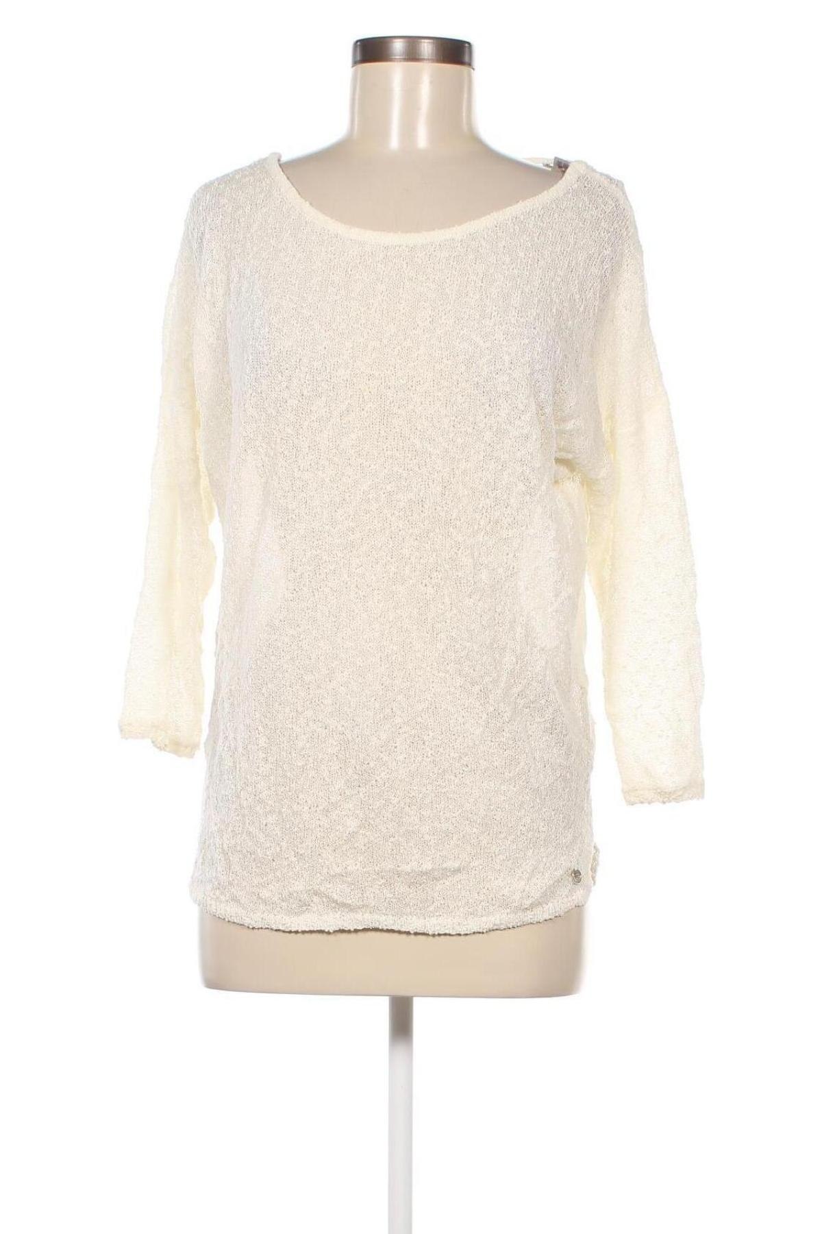 Γυναικείο πουλόβερ Tom Tailor, Μέγεθος S, Χρώμα Εκρού, Τιμή 2,51 €