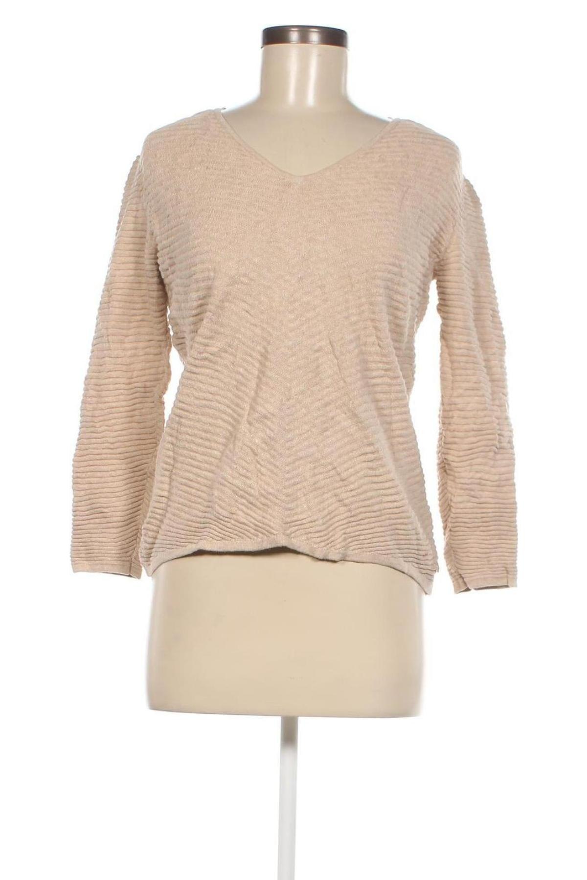 Γυναικείο πουλόβερ Tom Tailor, Μέγεθος S, Χρώμα  Μπέζ, Τιμή 4,49 €