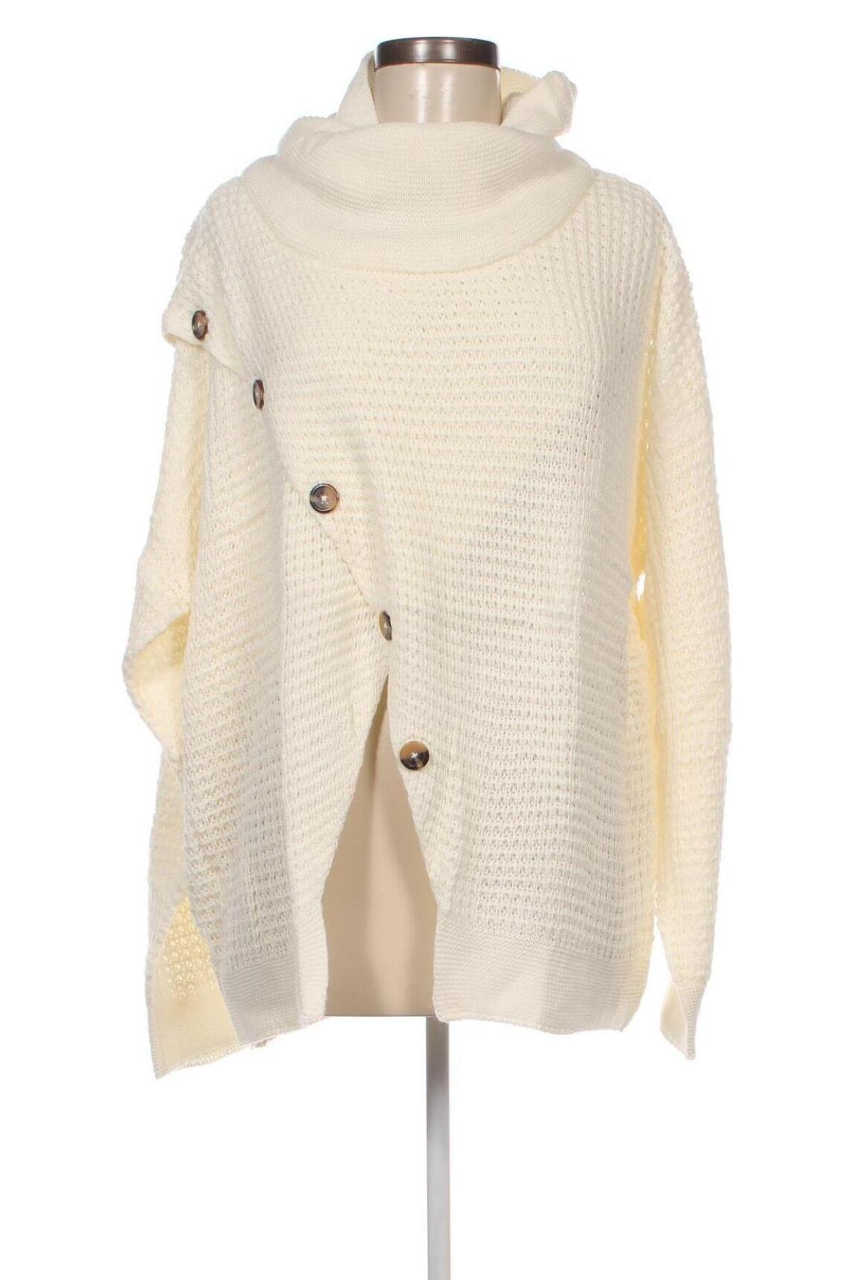 Дамски пуловер Venca, Размер 3XL, Цвят Бял, Цена 16,56 лв.