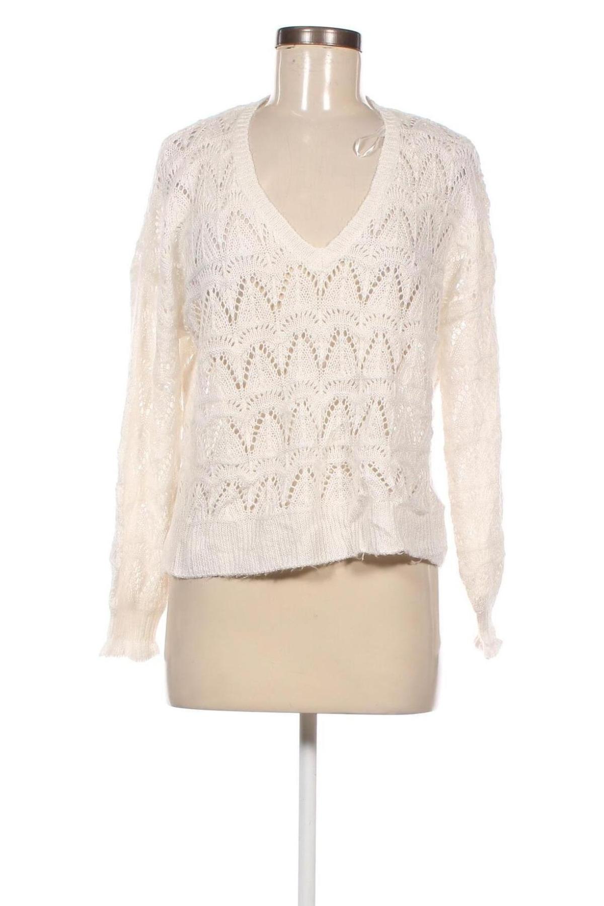 Γυναικείο πουλόβερ Yes Or No, Μέγεθος XS, Χρώμα Λευκό, Τιμή 2,69 €