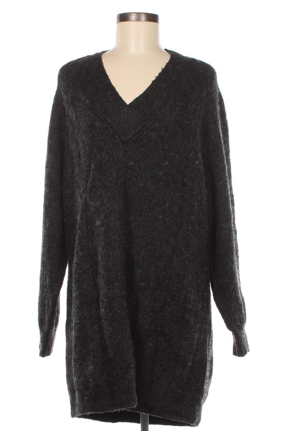Γυναικείο πουλόβερ Zara Knitwear, Μέγεθος M, Χρώμα Μαύρο, Τιμή 4,58 €