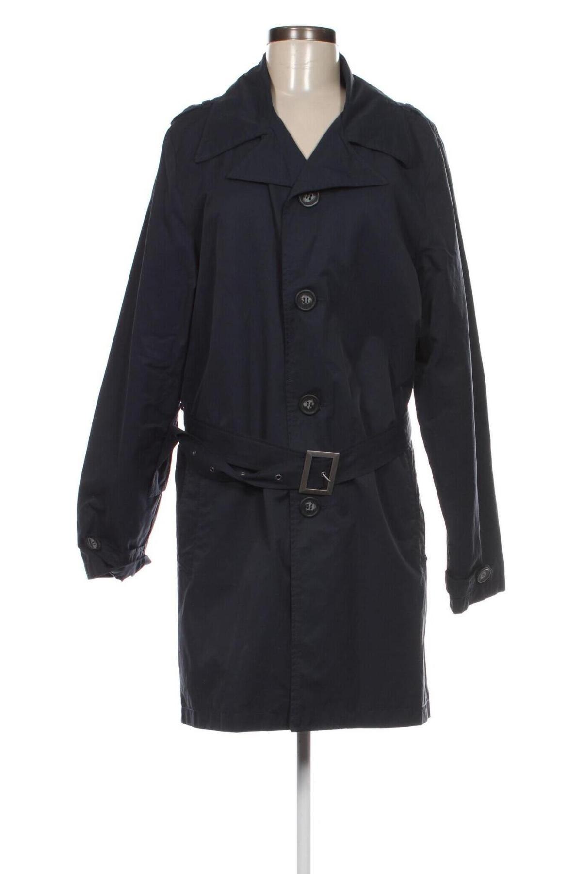Damen Trenchcoat Cubus, Größe M, Farbe Blau, Preis 52,19 €