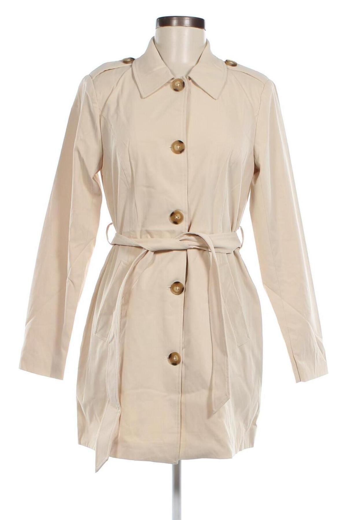 Damen Trenchcoat ONLY, Größe S, Farbe Beige, Preis 19,59 €