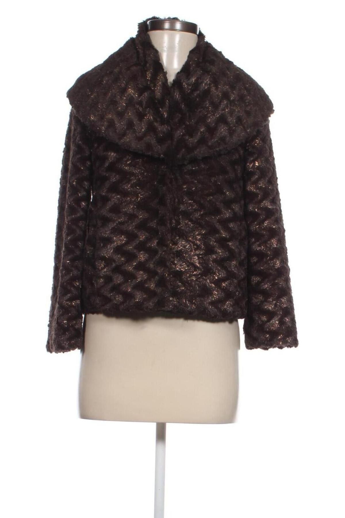 Дамско палто Alice + Olivia, Размер XS, Цвят Кафяв, Цена 114,00 лв.