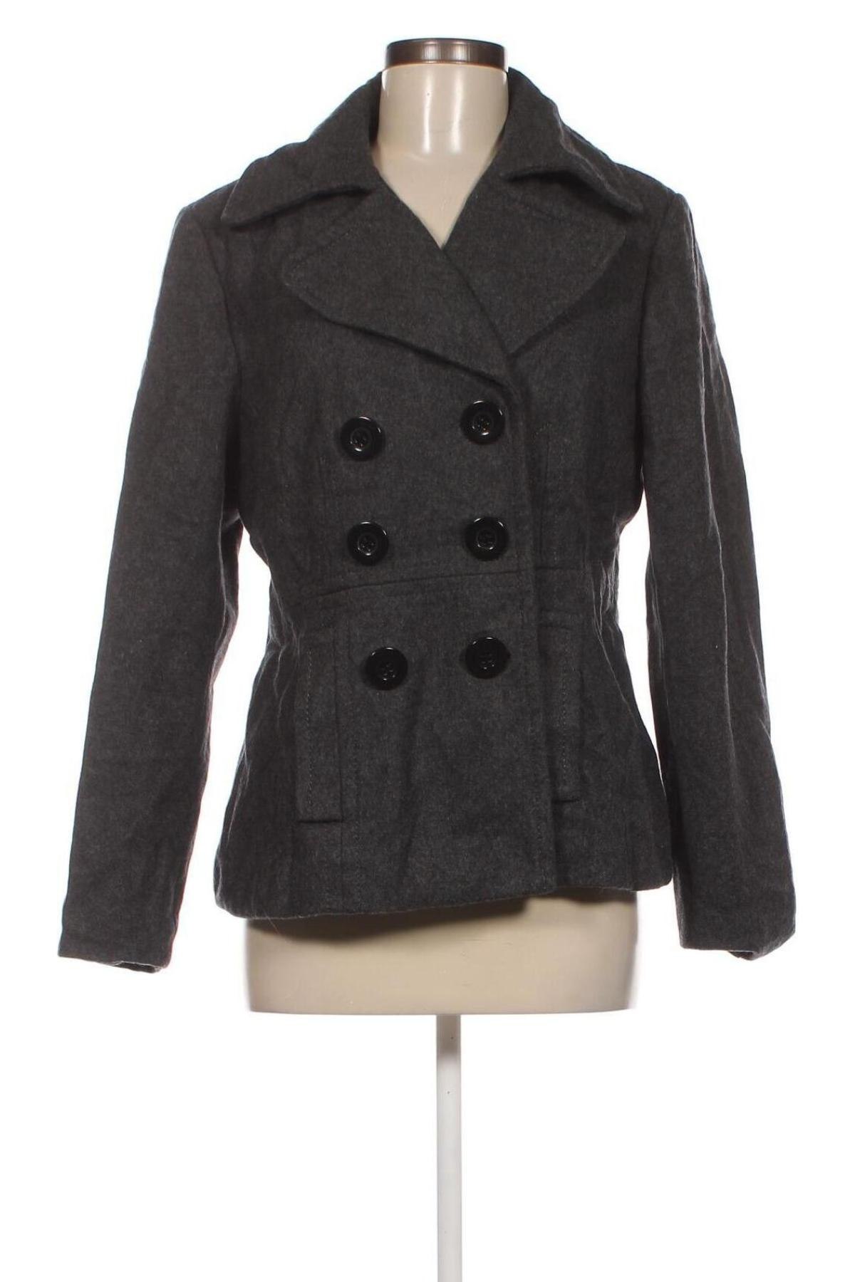 Дамско палто George, Размер L, Цвят Сив, Цена 37,45 лв.
