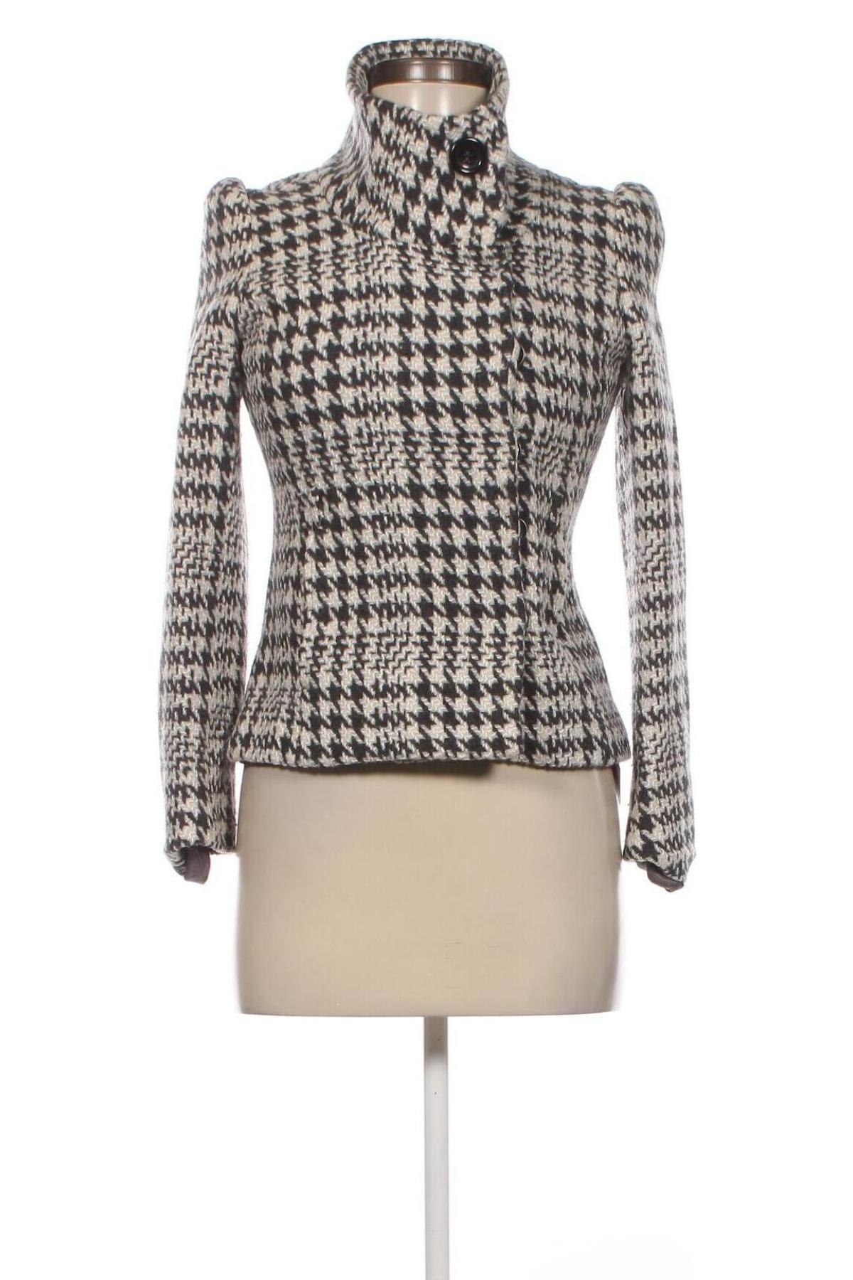 Дамско палто H&M, Размер S, Цвят Многоцветен, Цена 67,41 лв.