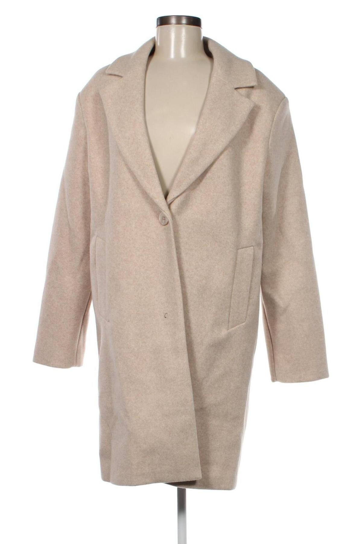 Γυναικείο παλτό NA-KD, Μέγεθος XS, Χρώμα  Μπέζ, Τιμή 123,20 €