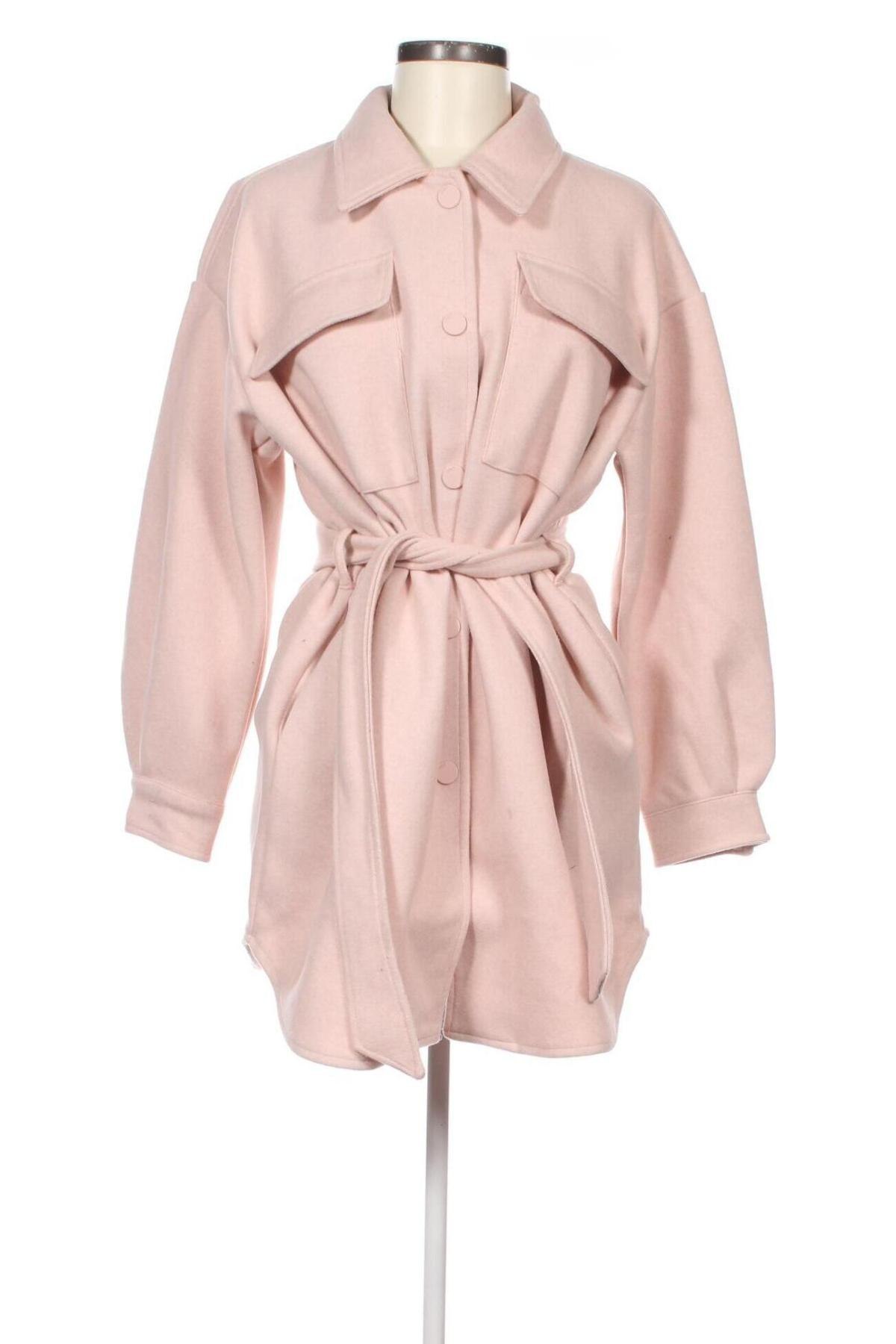 Дамско палто ONLY, Размер M, Цвят Розов, Цена 32,70 лв.
