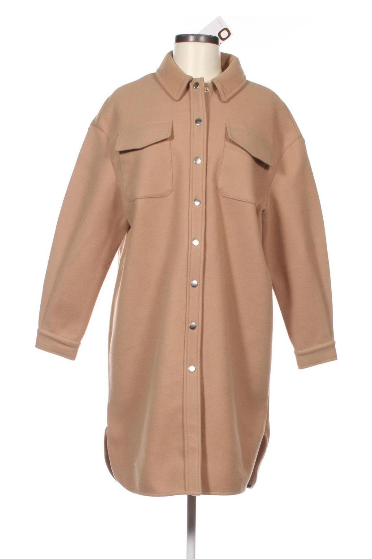 Γυναικείο παλτό ONLY, Μέγεθος XS, Χρώμα Καφέ, Τιμή 12,36 €