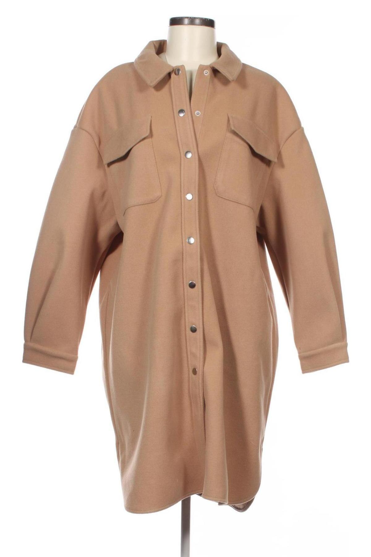 Palton de femei ONLY, Mărime L, Culoare Maro, Preț 78,88 Lei