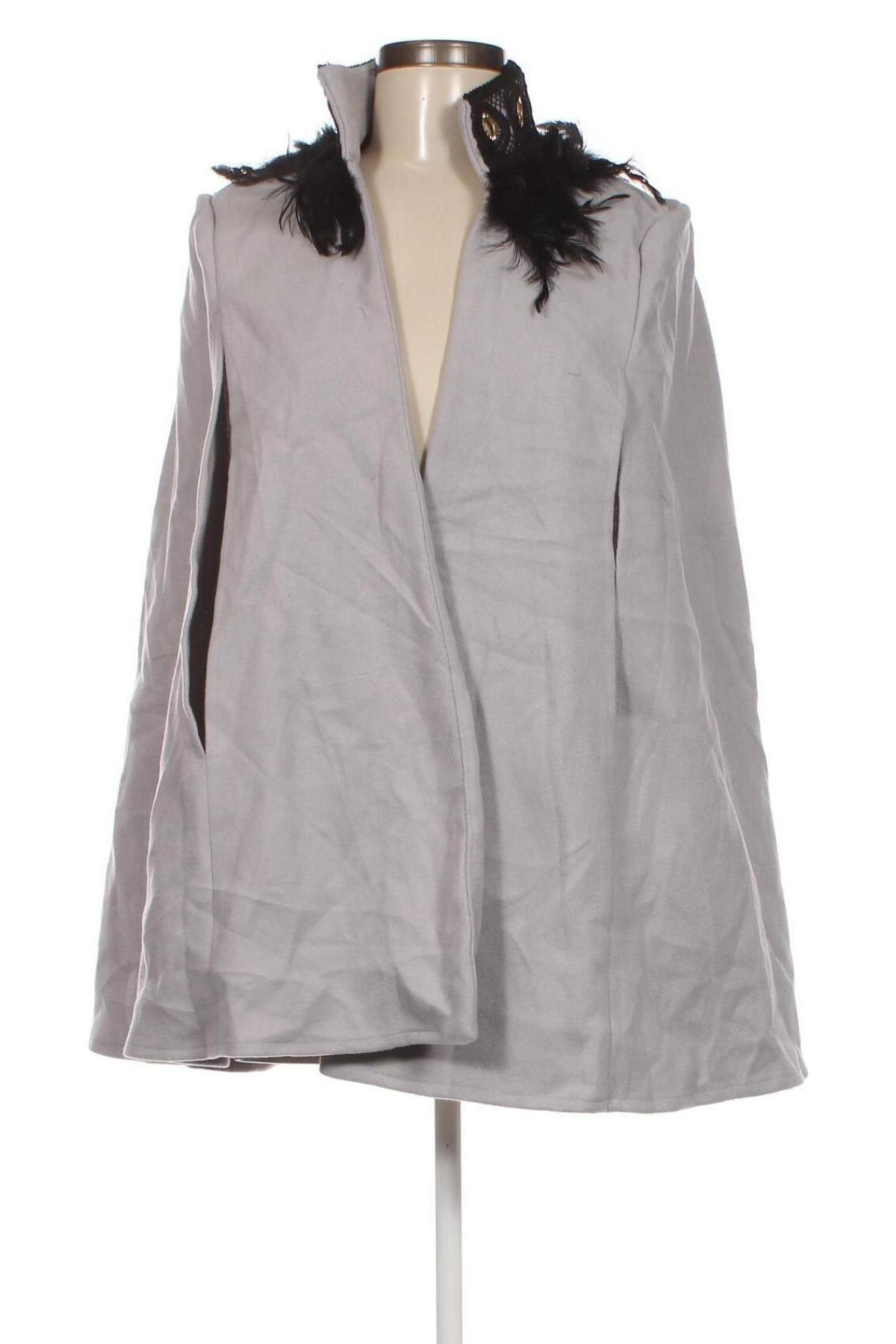 Palton de femei SHEIN, Mărime S, Culoare Gri, Preț 61,05 Lei