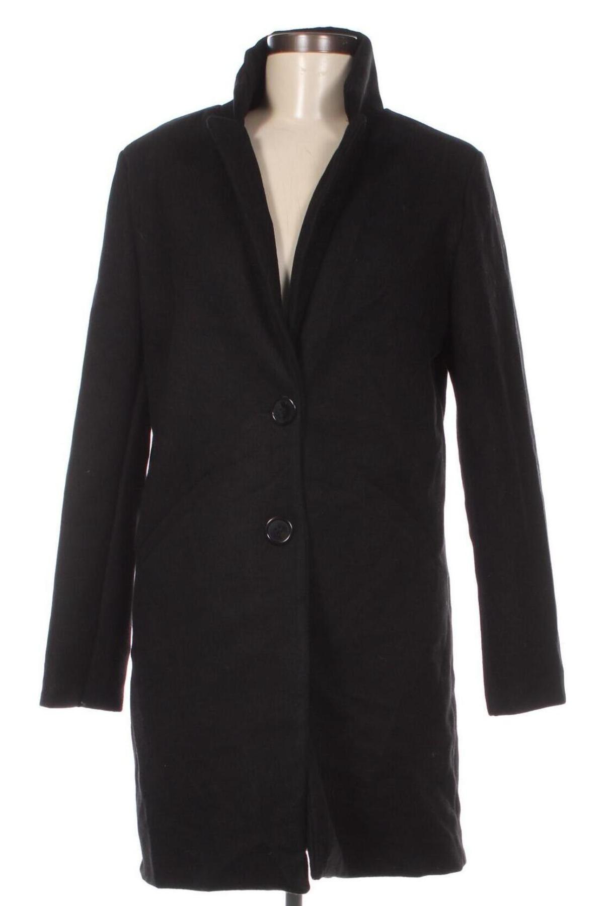 Γυναικείο παλτό Styled In Italy, Μέγεθος M, Χρώμα Μαύρο, Τιμή 19,86 €