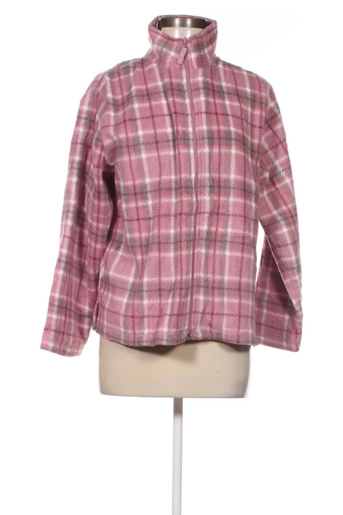 Damen Fleece Oberteil  St. John's Bay, Größe L, Farbe Mehrfarbig, Preis 3,53 €