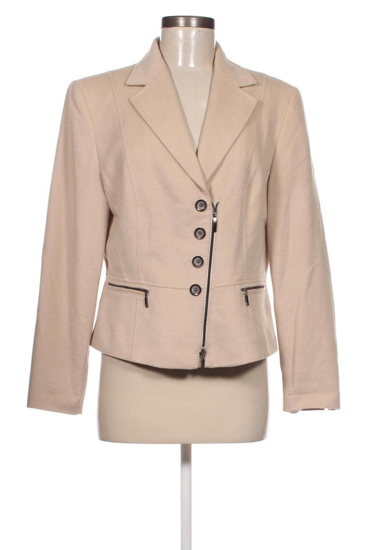 Damen Blazer Gerry Weber, Größe M, Farbe Beige, Preis 10,71 €