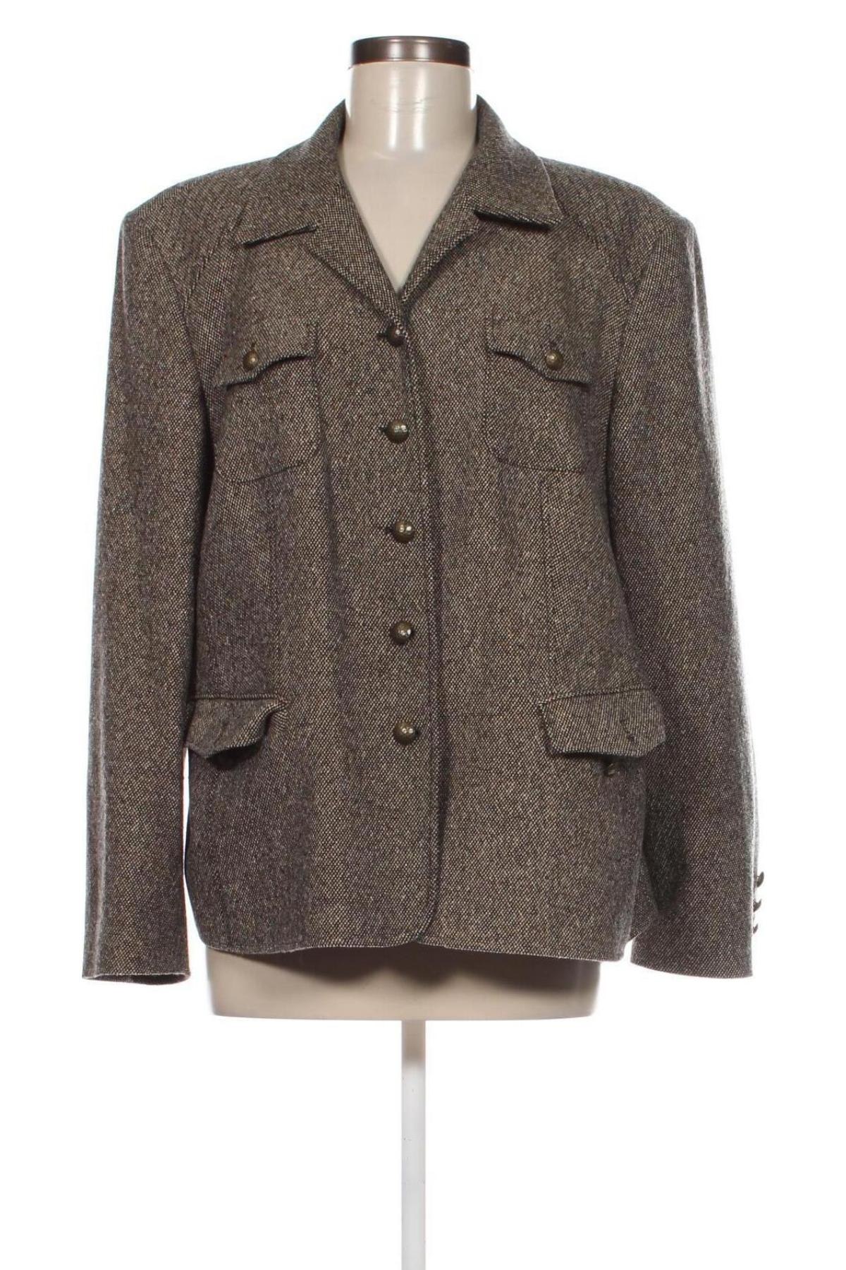 Дамско сако Gerry Weber, Размер XL, Цвят Кафяв, Цена 33,21 лв.