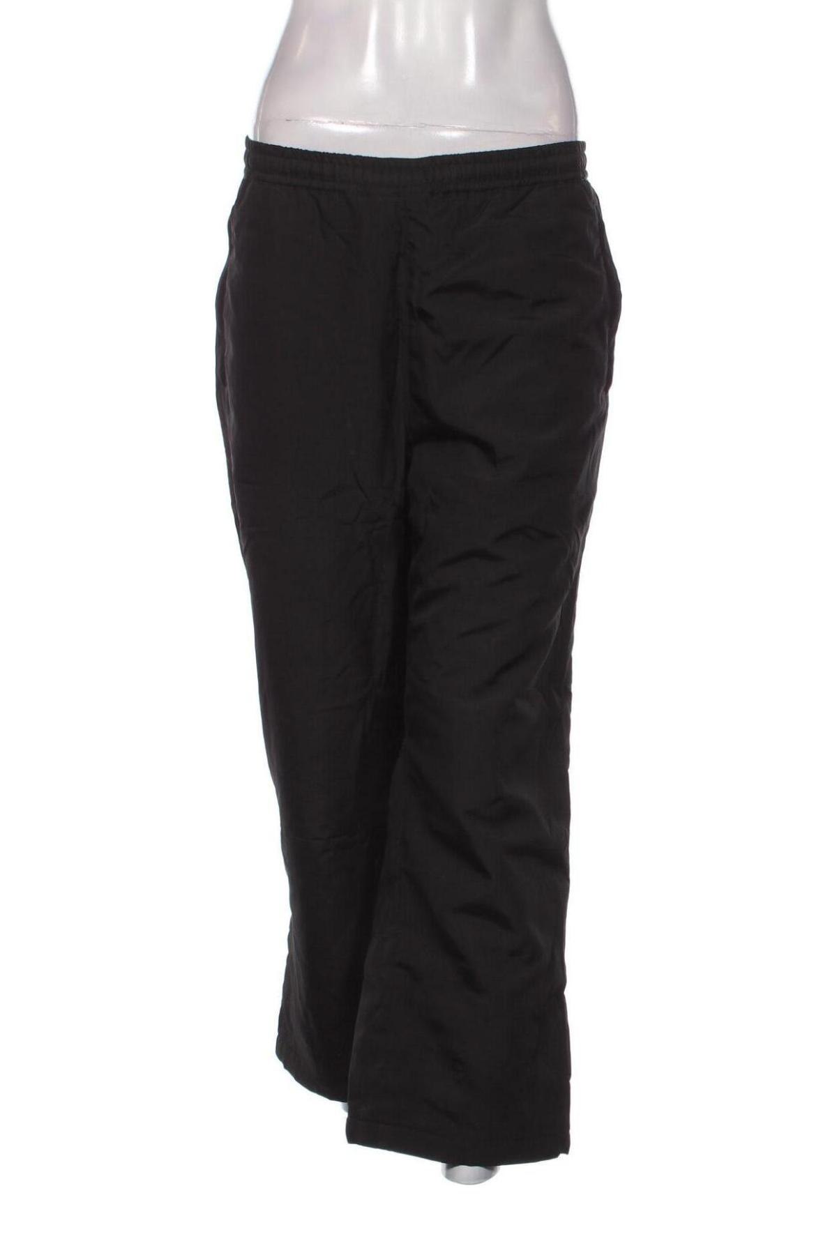 Γυναικείο αθλητικό παντελόνι, Μέγεθος L, Χρώμα Μαύρο, Τιμή 4,13 €