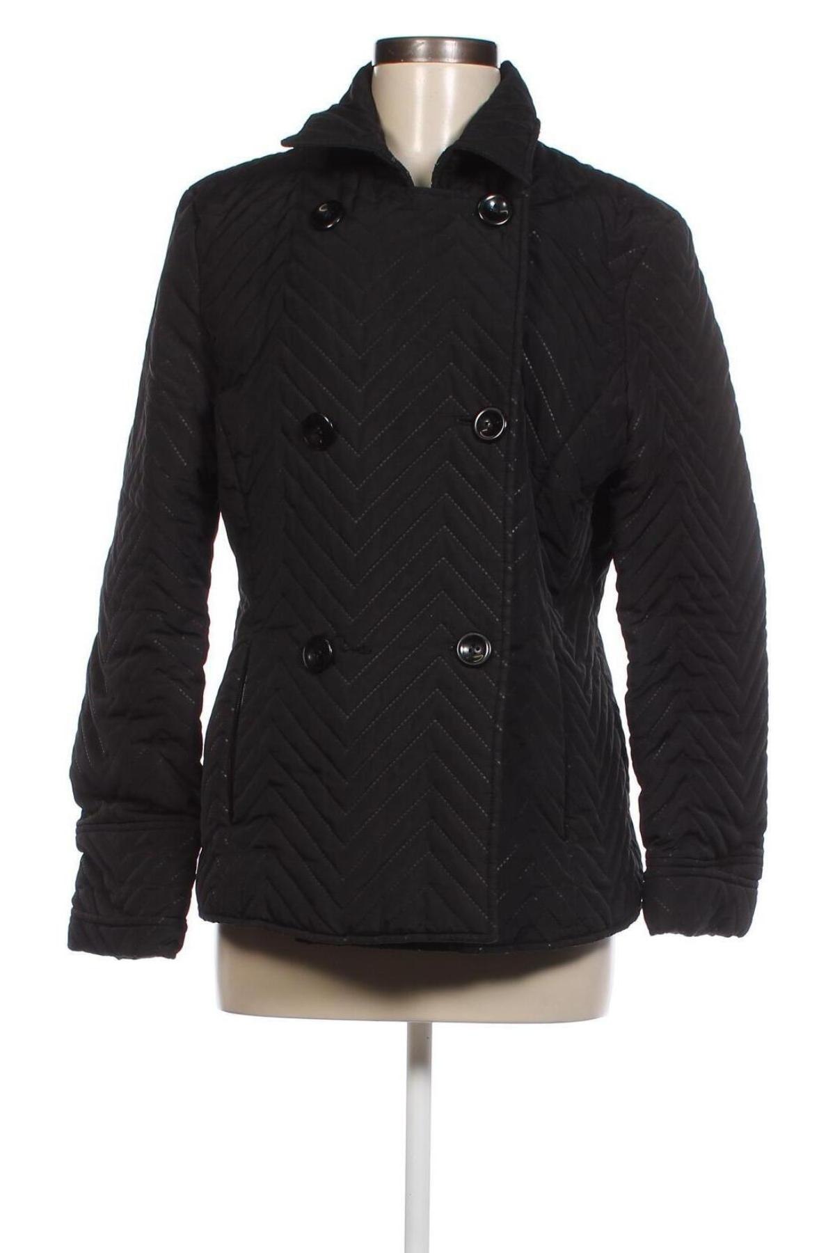 Γυναικείο μπουφάν Essentiel, Μέγεθος S, Χρώμα Μαύρο, Τιμή 13,86 €