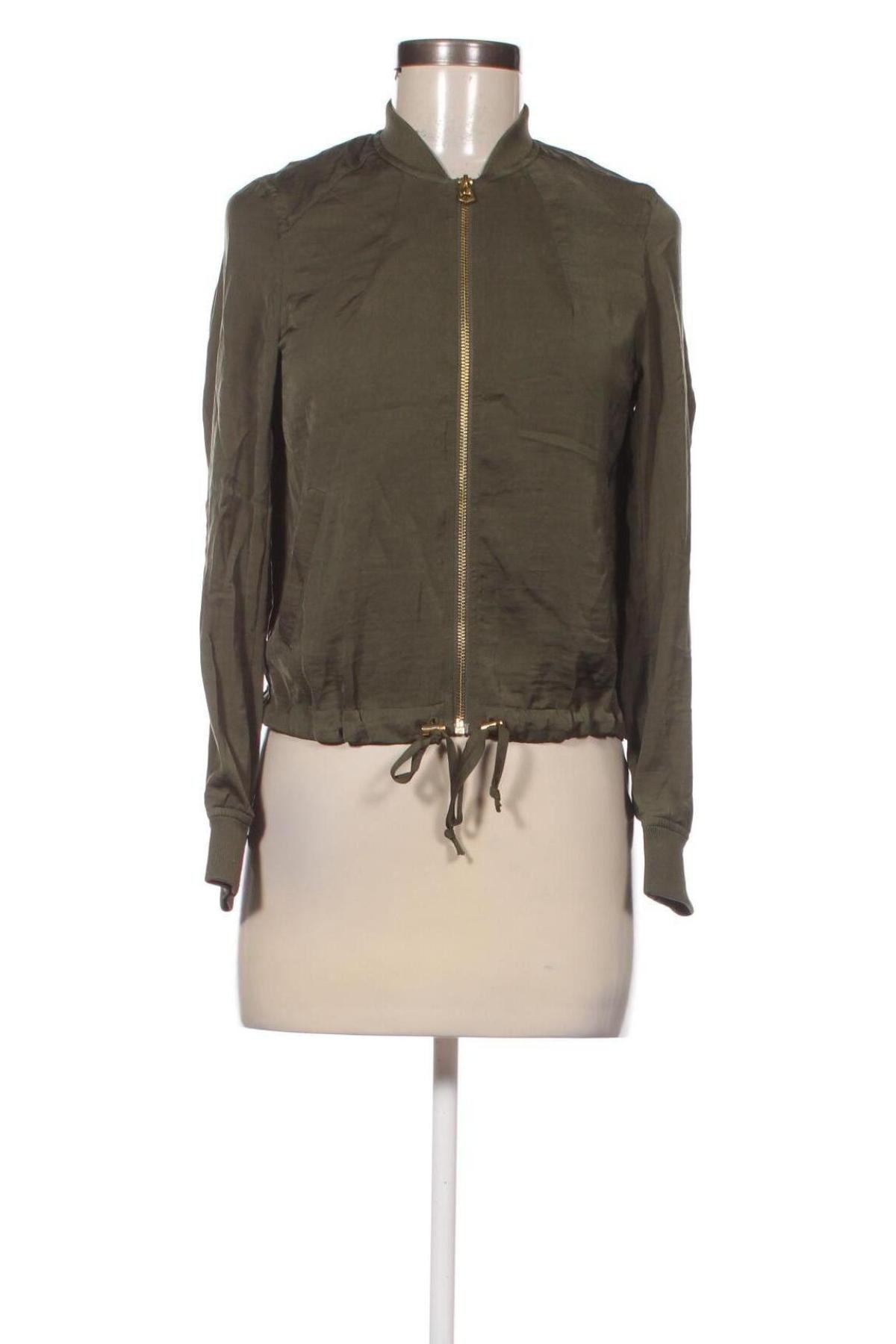 Γυναικείο μπουφάν H&M Divided, Μέγεθος XXS, Χρώμα Πράσινο, Τιμή 3,56 €