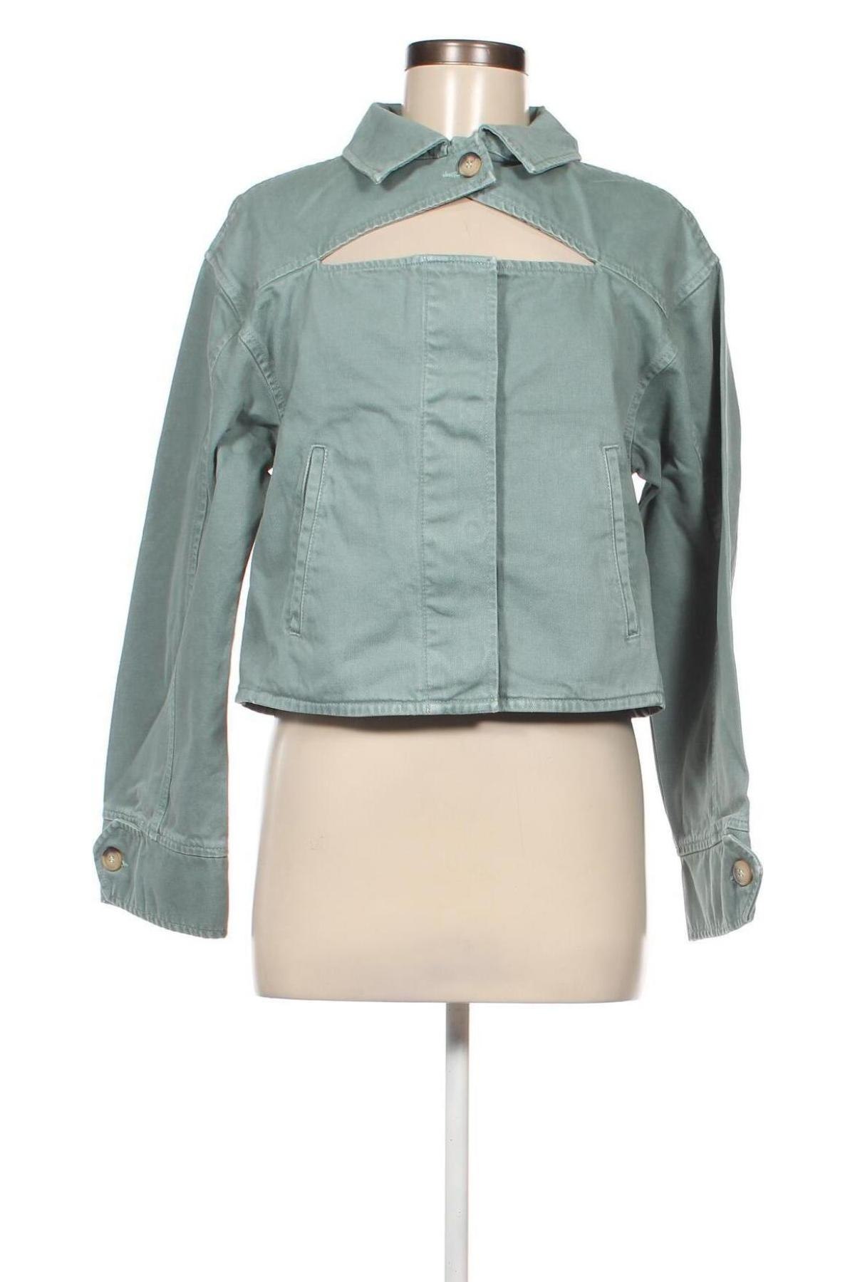 Γυναικείο μπουφάν NA-KD, Μέγεθος S, Χρώμα Πράσινο, Τιμή 16,83 €