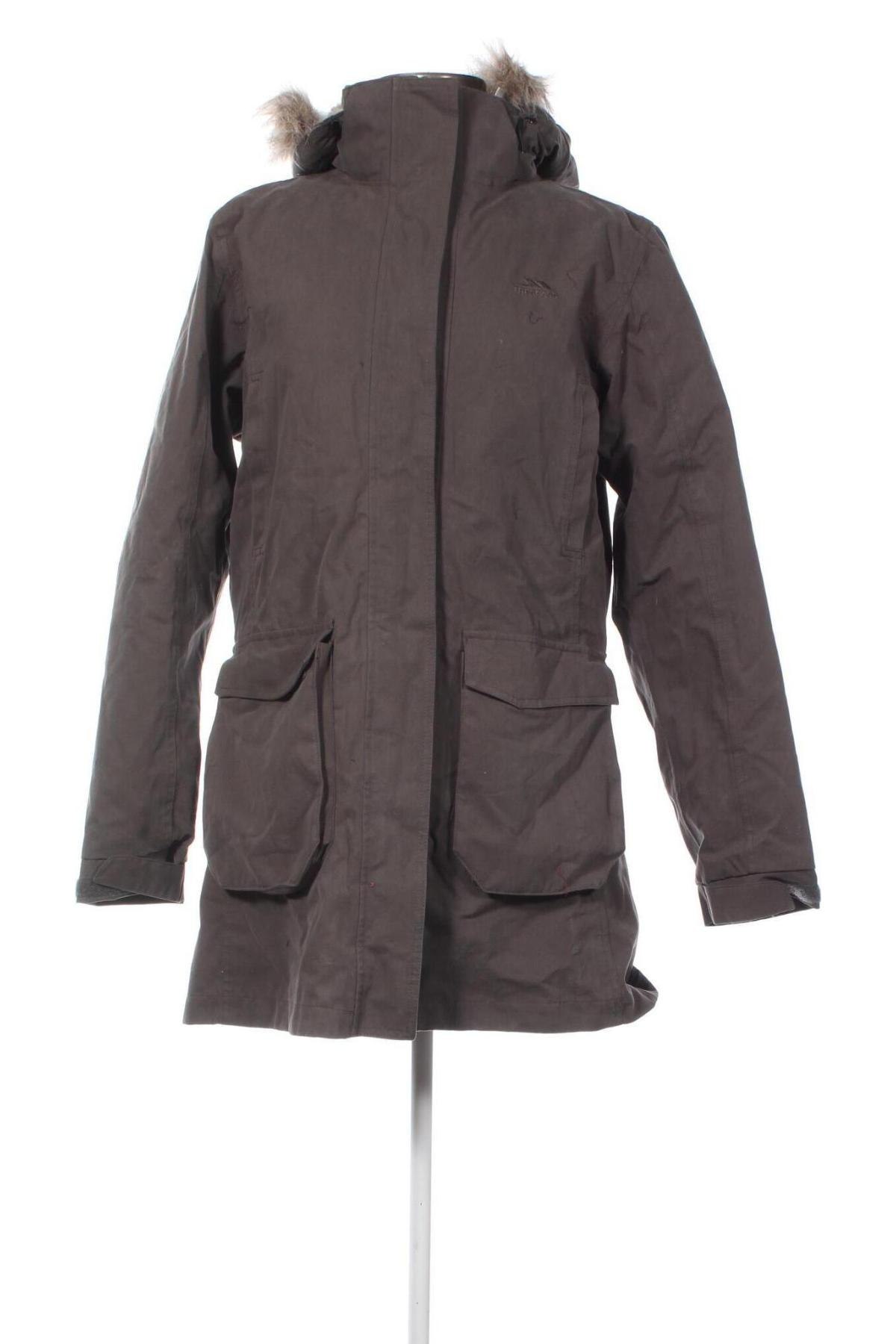 Γυναικείο μπουφάν Trespass, Μέγεθος M, Χρώμα Γκρί, Τιμή 38,51 €
