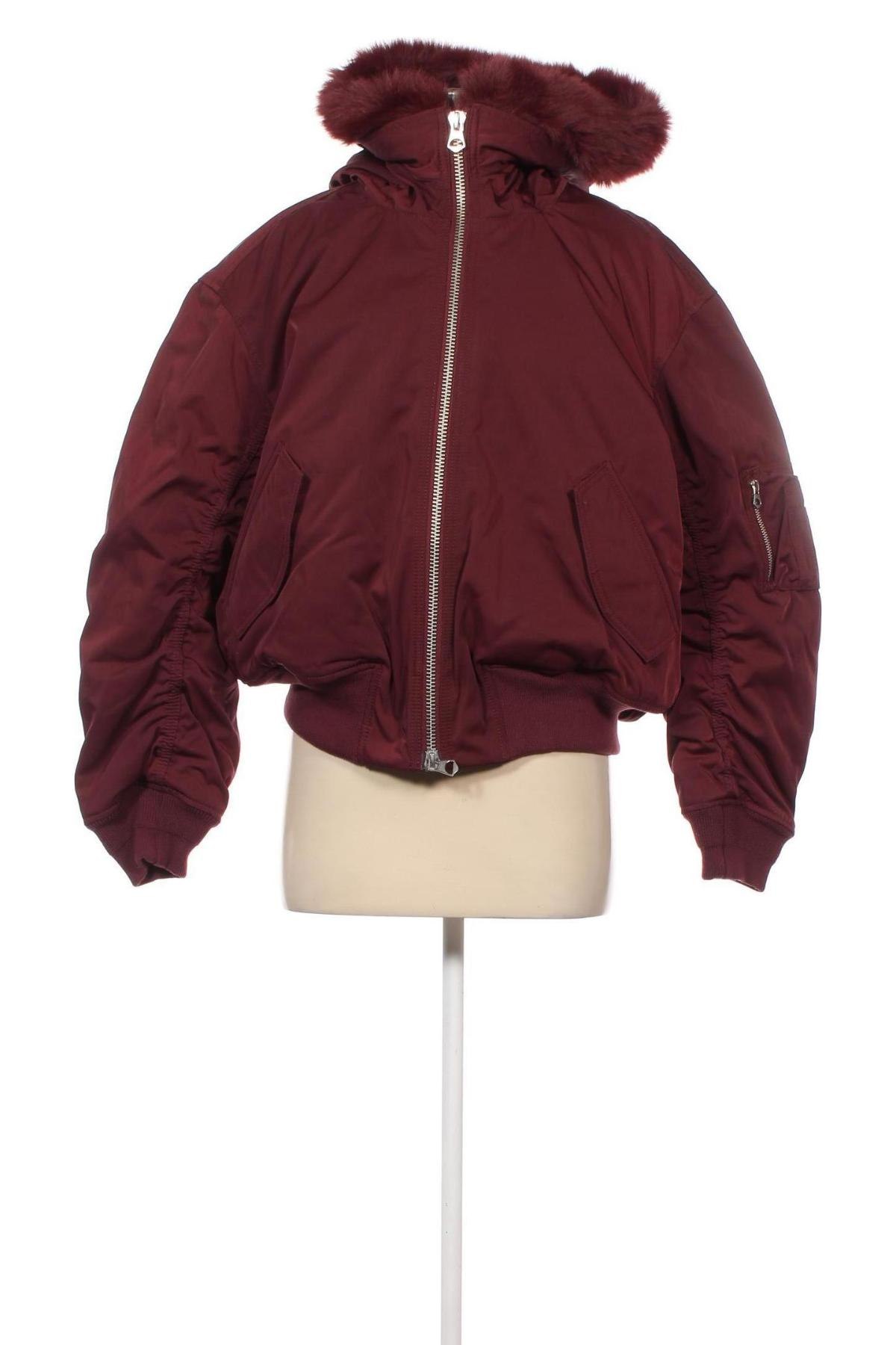 Γυναικείο μπουφάν Weekday, Μέγεθος S, Χρώμα Κόκκινο, Τιμή 13,31 €