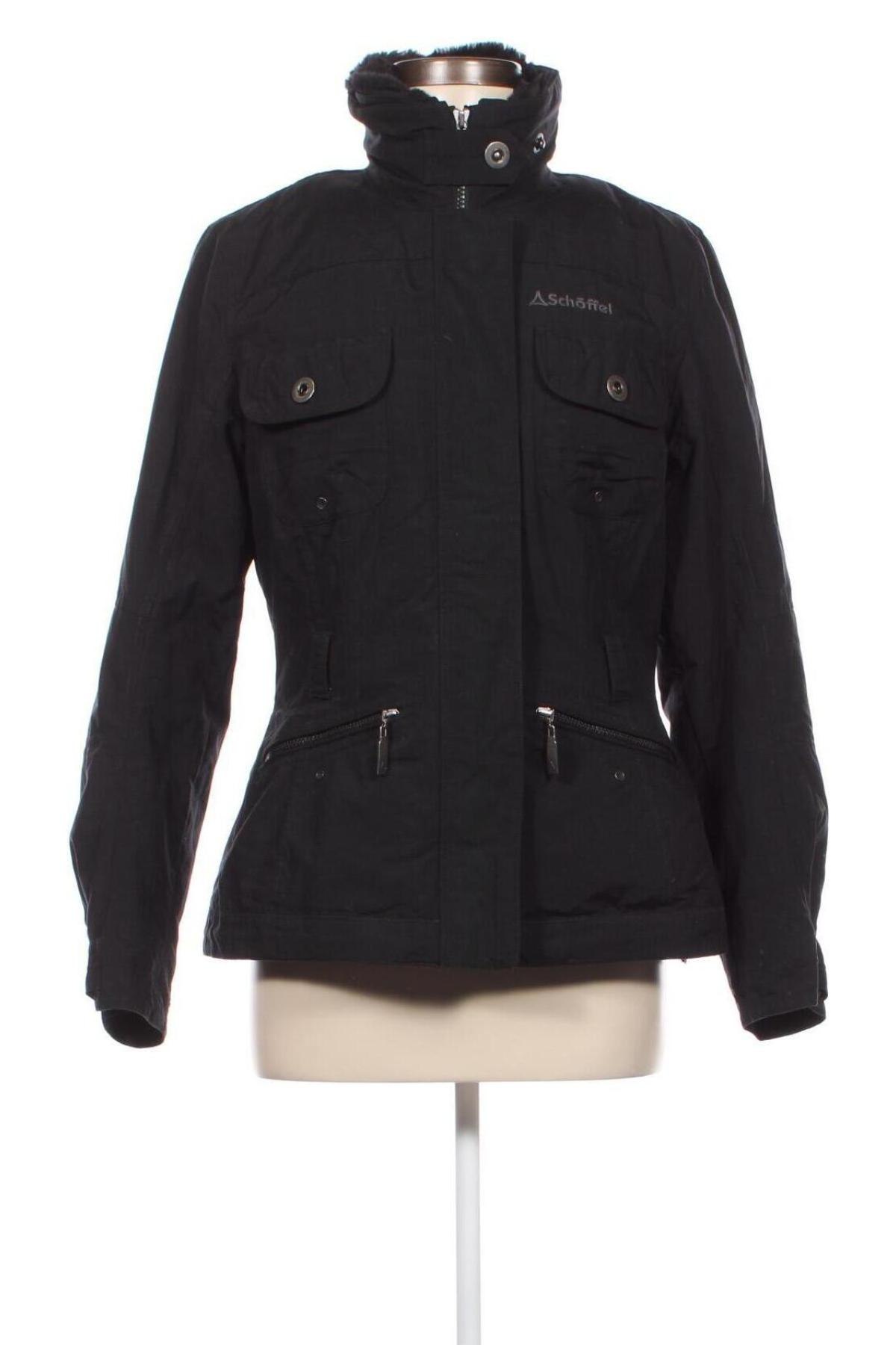 Γυναίκειο μπουφάν για χειμερινά σπορ Schoffel, Μέγεθος XS, Χρώμα Μαύρο, Τιμή 13,77 €