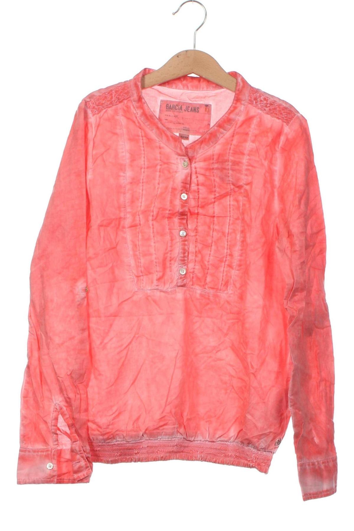 Kinder Shirt Garcia Jeans, Größe 11-12y/ 152-158 cm, Farbe Rot, Preis 1,68 €